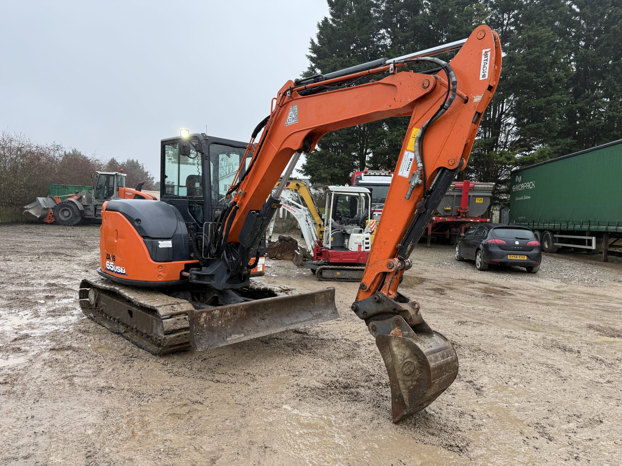 HITACHI ZX65USB-6 2020 - used plant for sale at J Hawes Ltd - view 2