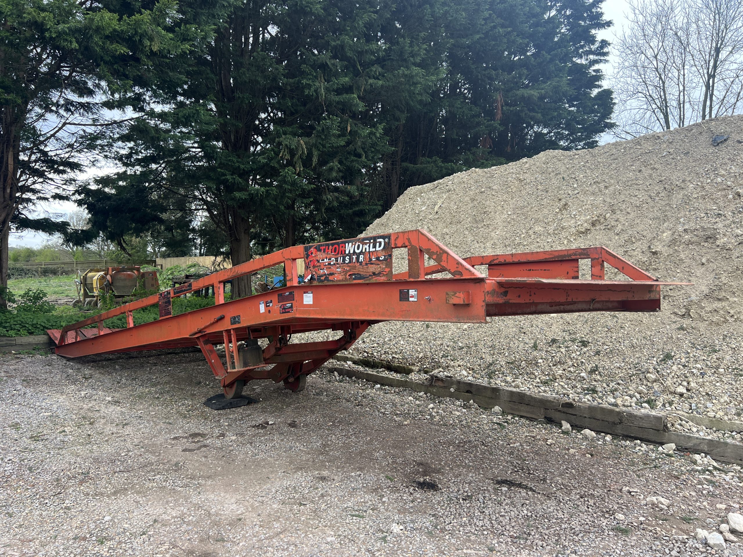 6 TON LOADING RAMP 2017 - used attachments & accessories for sale at J Hawes Ltd - view 2
