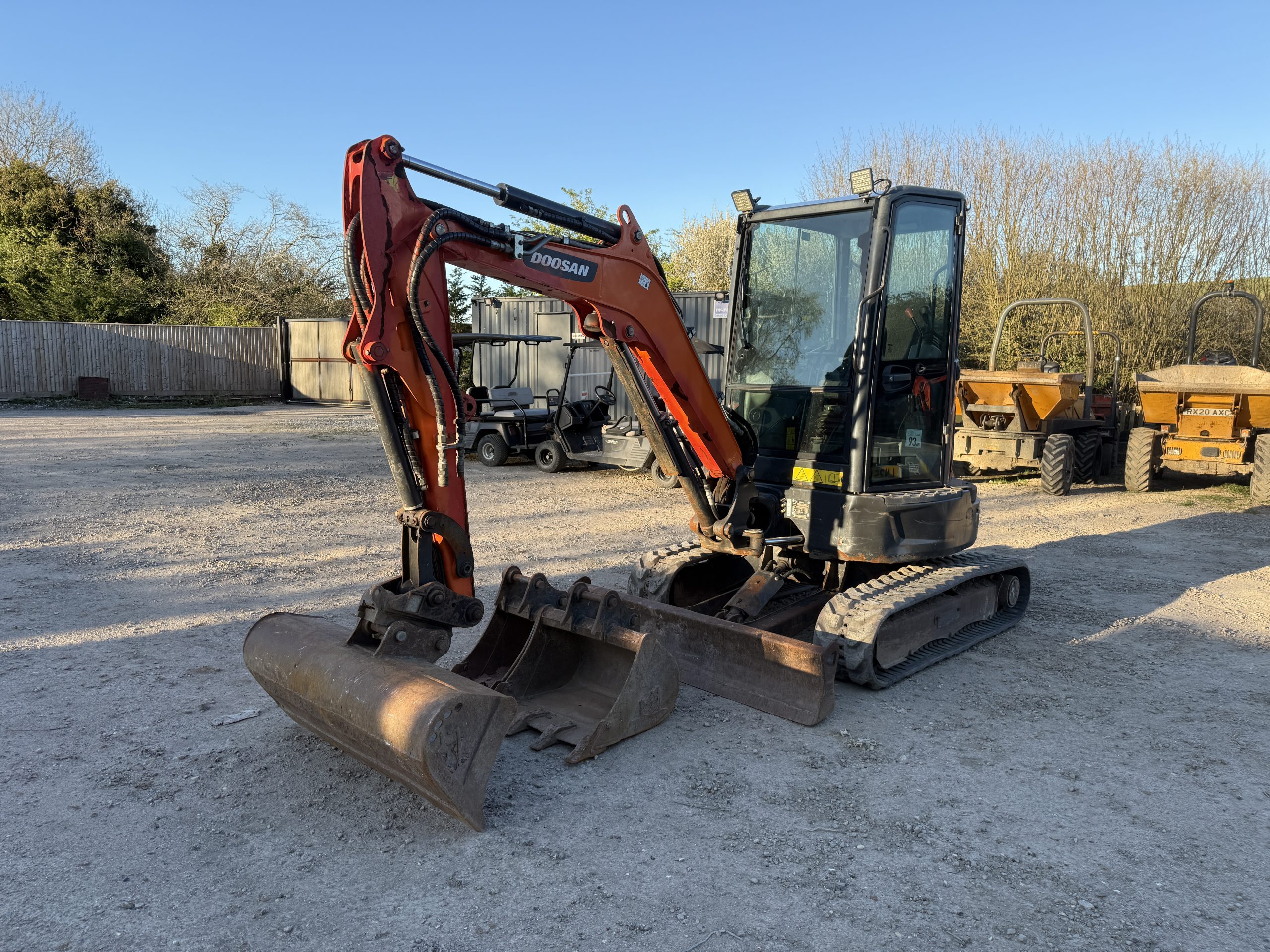 DOOSAN DX27Z 2020 - used plant for sale at J Hawes Ltd - view 4