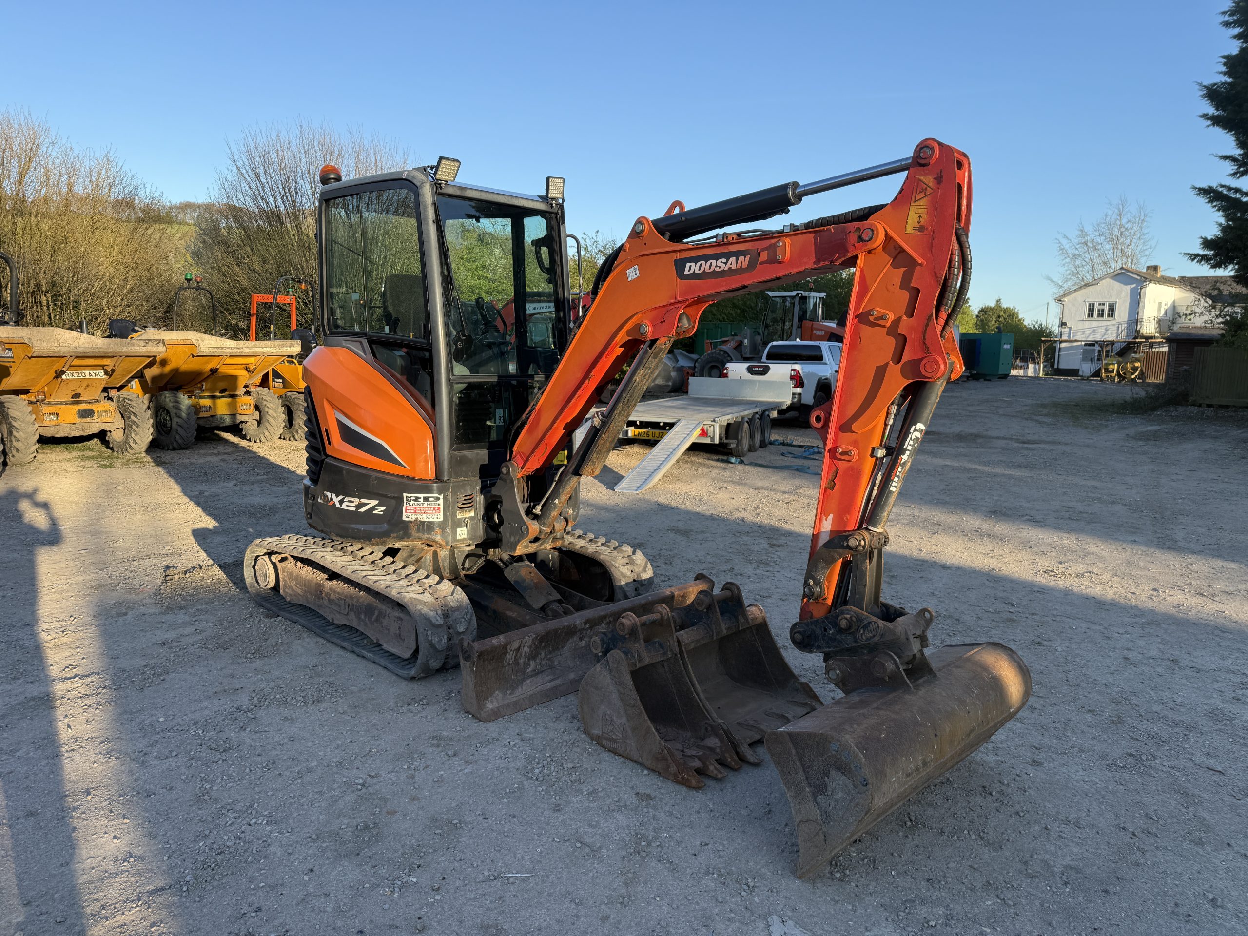 DOOSAN DX27Z 2020 - used plant for sale at J Hawes Ltd - view 2