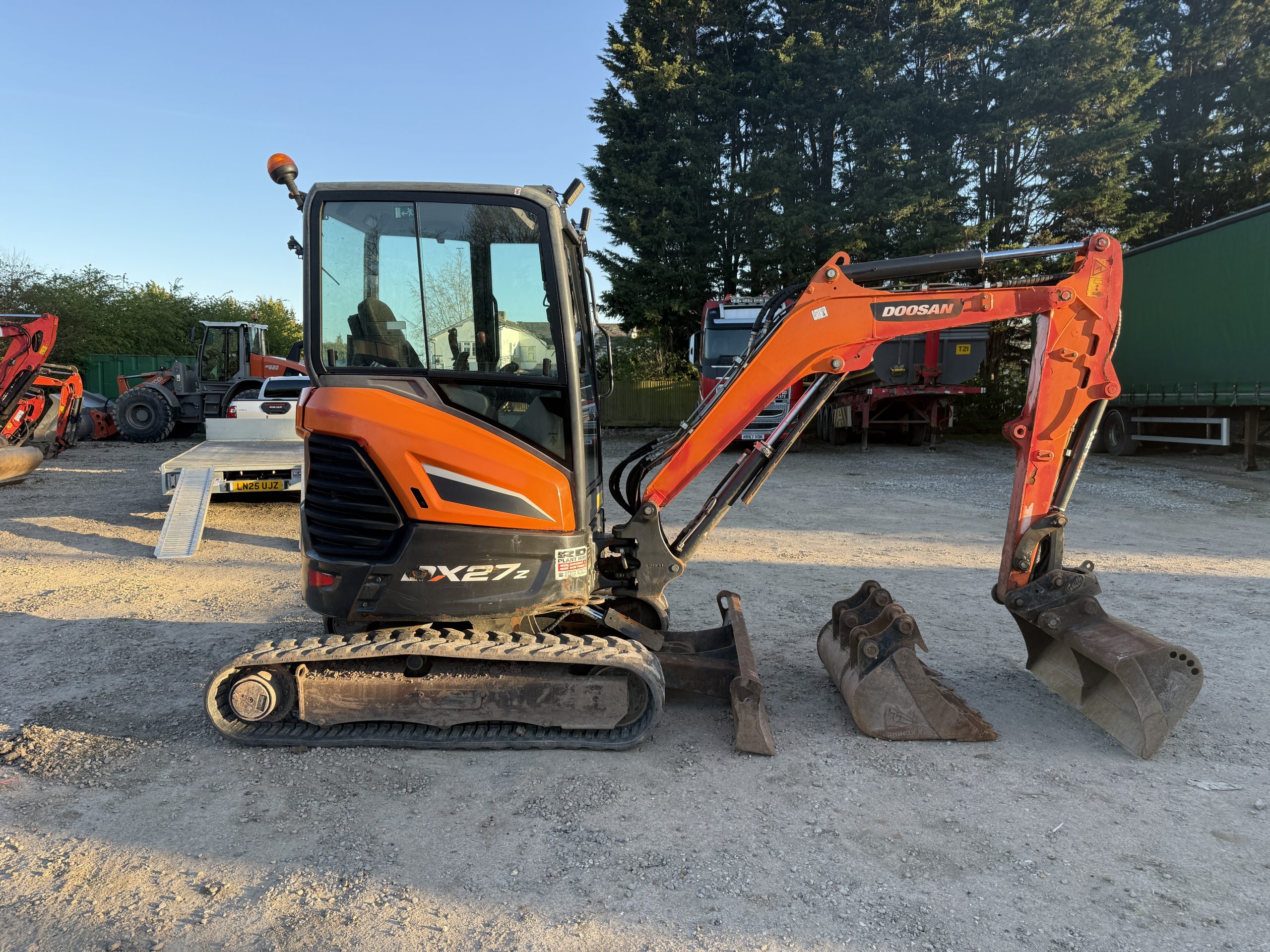 DOOSAN DX27Z 2020 - used plant for sale at J Hawes Ltd