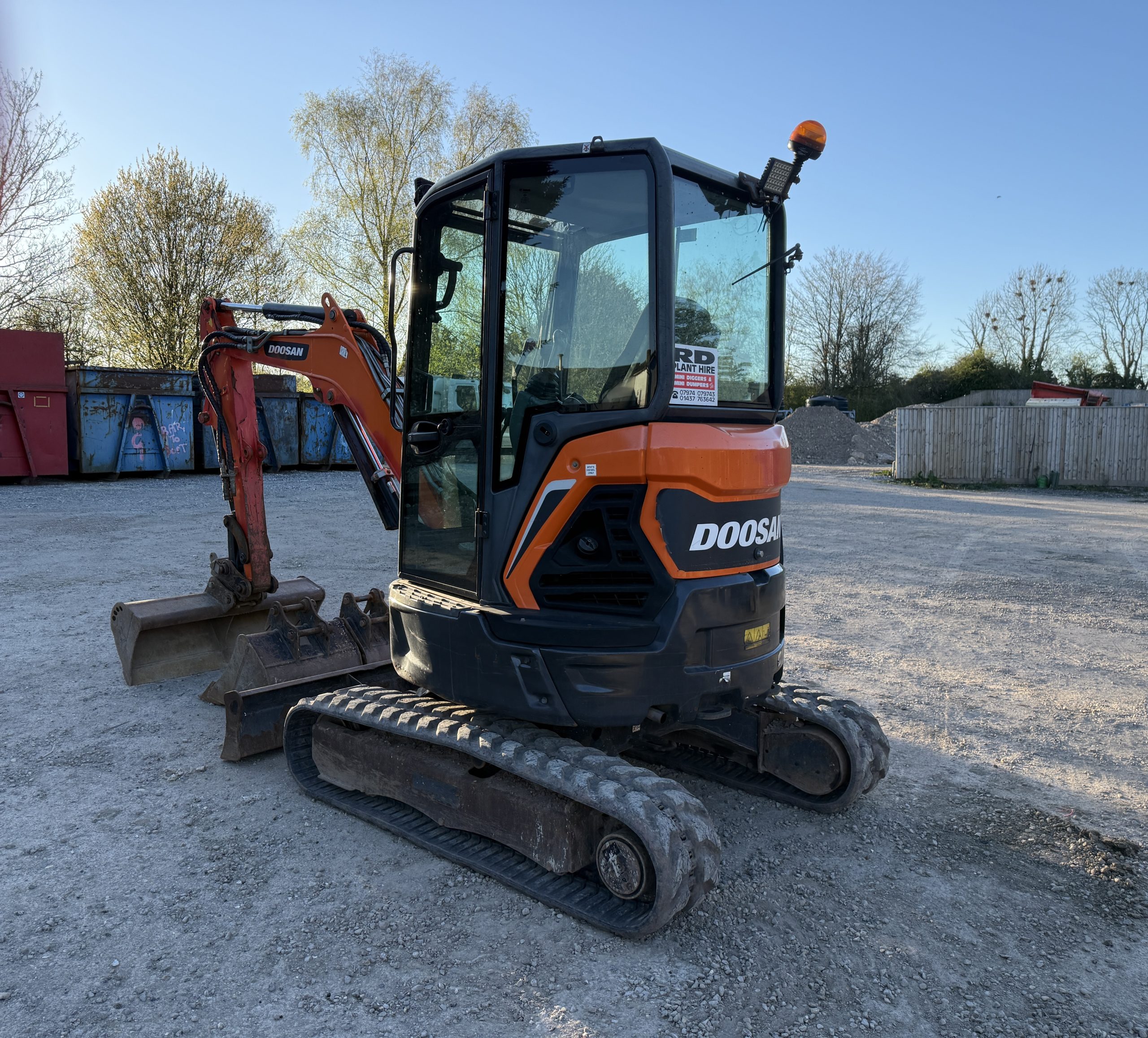 DOOSAN DX27Z 2020 - used plant for sale at J Hawes Ltd - view 3