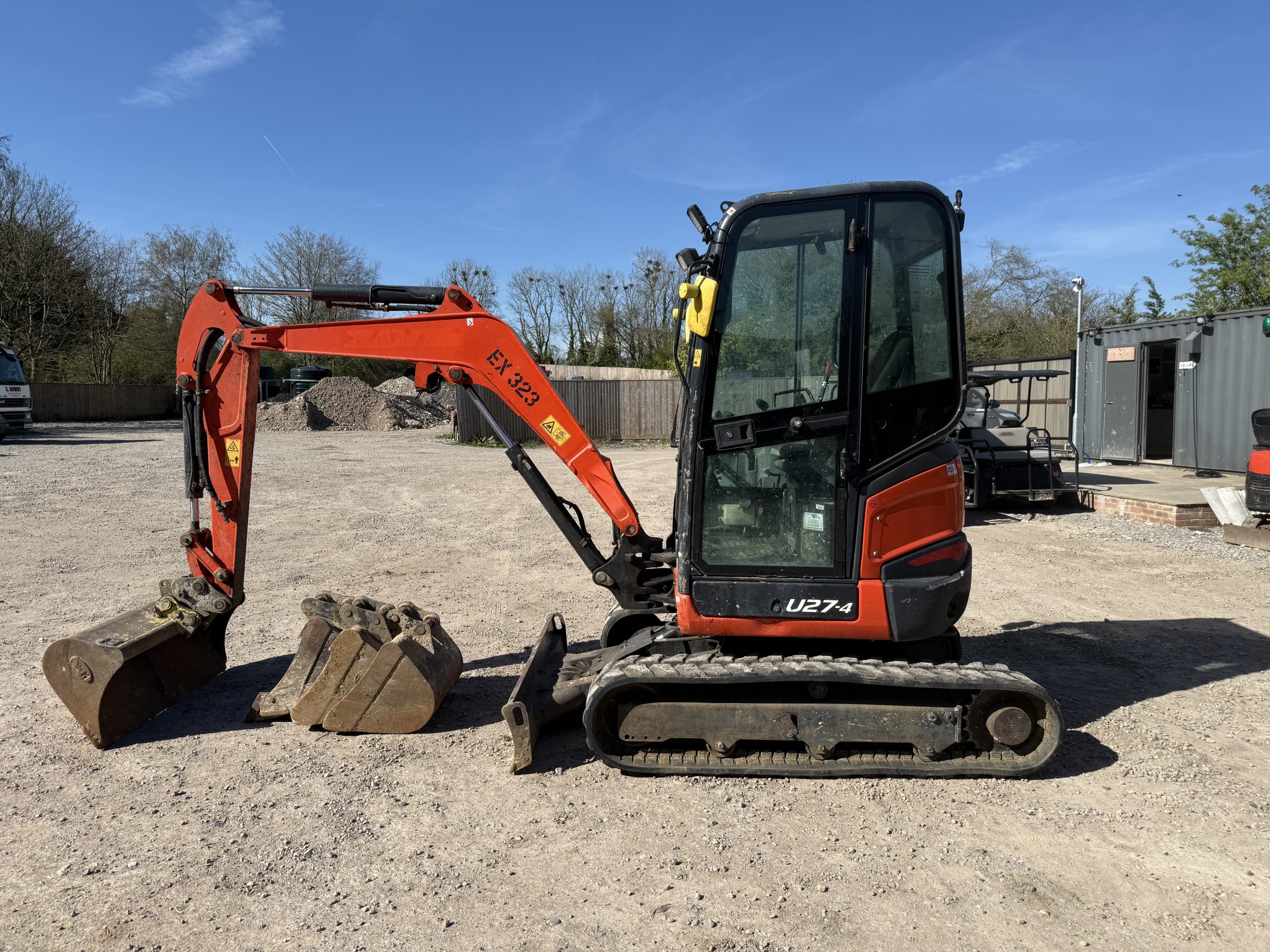 KUBOTA U27-4 2019 - used plant for sale at J Hawes Ltd