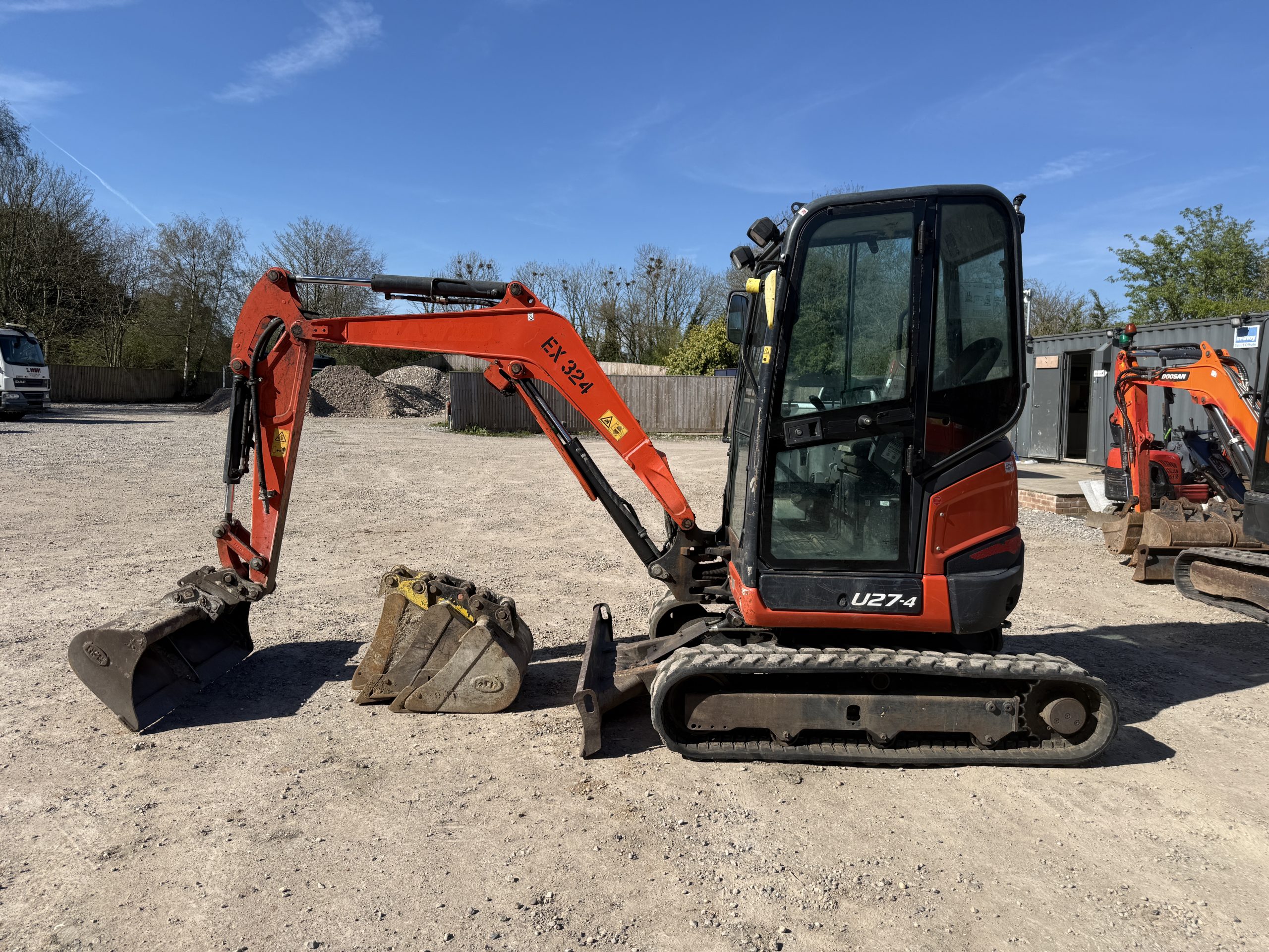 KUBOTA U27-4 2019 - used plant for sale at J Hawes Ltd - view 2