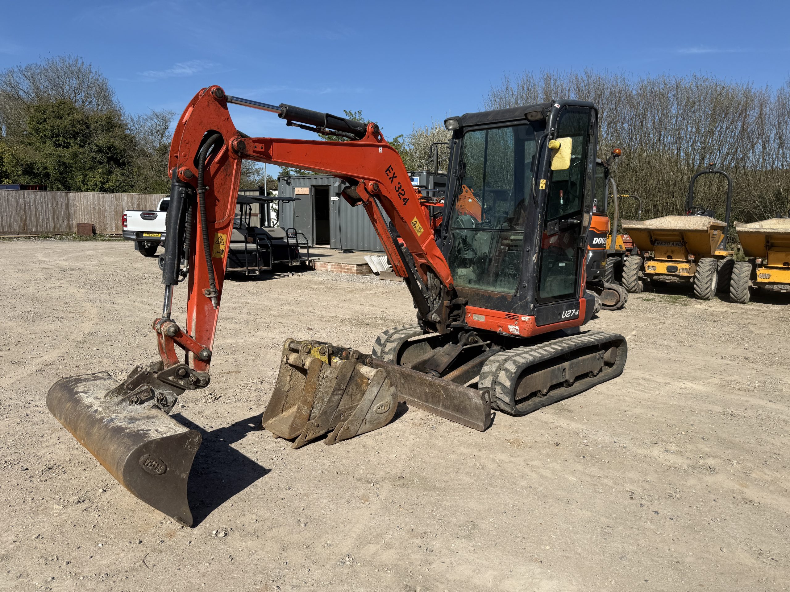 KUBOTA U27-4 2019 - used plant for sale at J Hawes Ltd - view 3