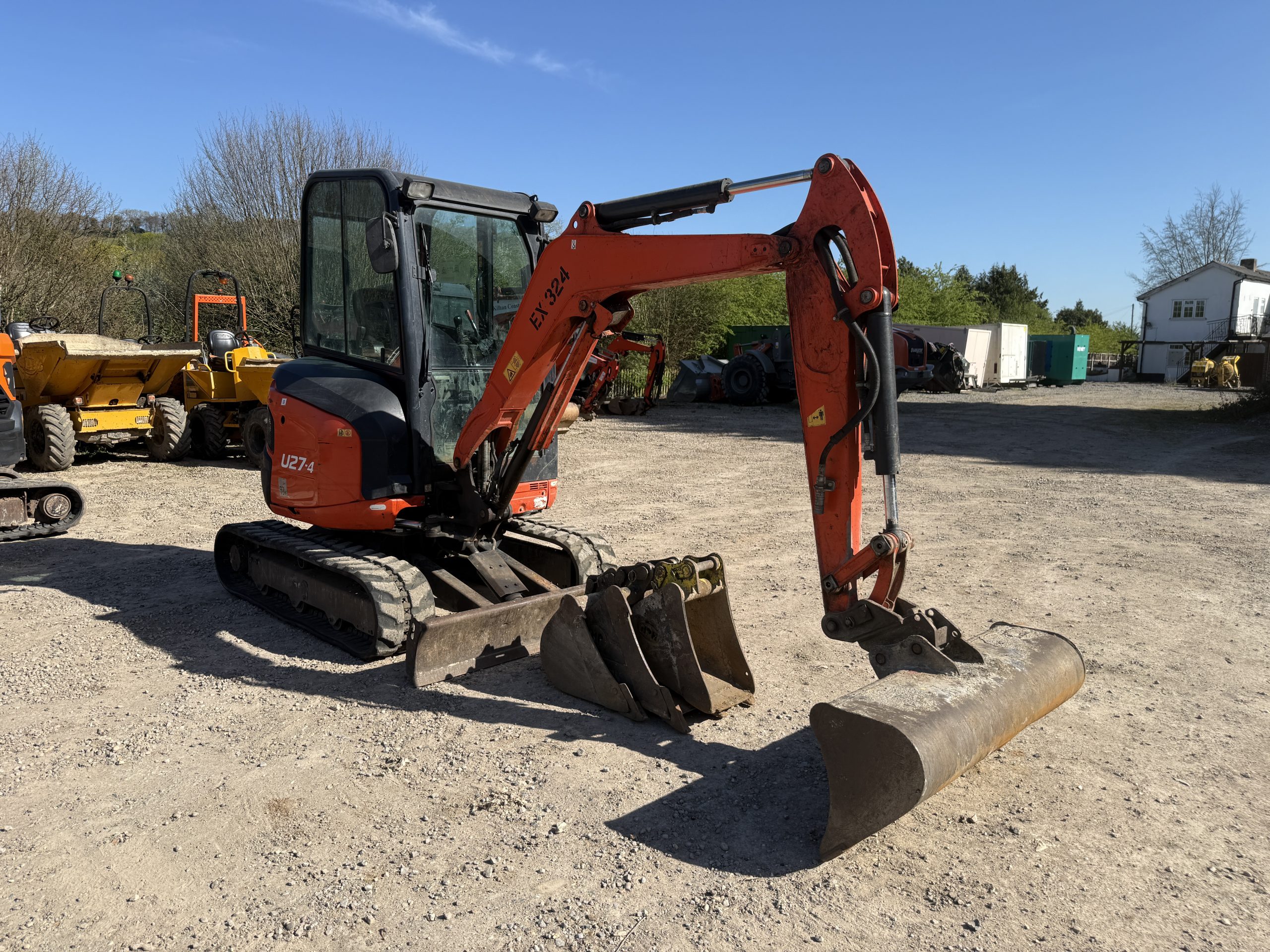 KUBOTA U27-4 2019 - used plant for sale at J Hawes Ltd - view 4