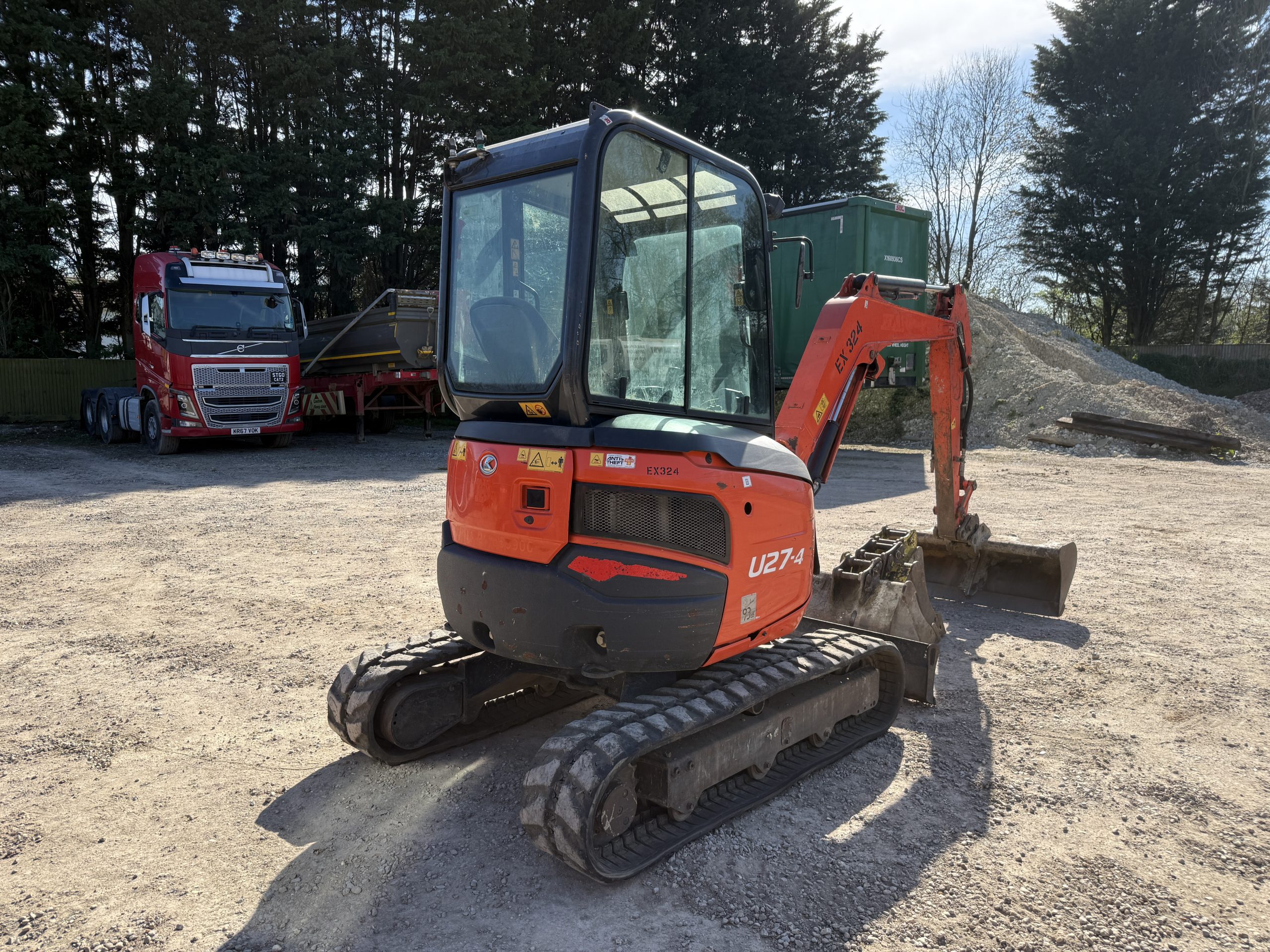 KUBOTA U27-4 2019 - used plant for sale at J Hawes Ltd - view 5