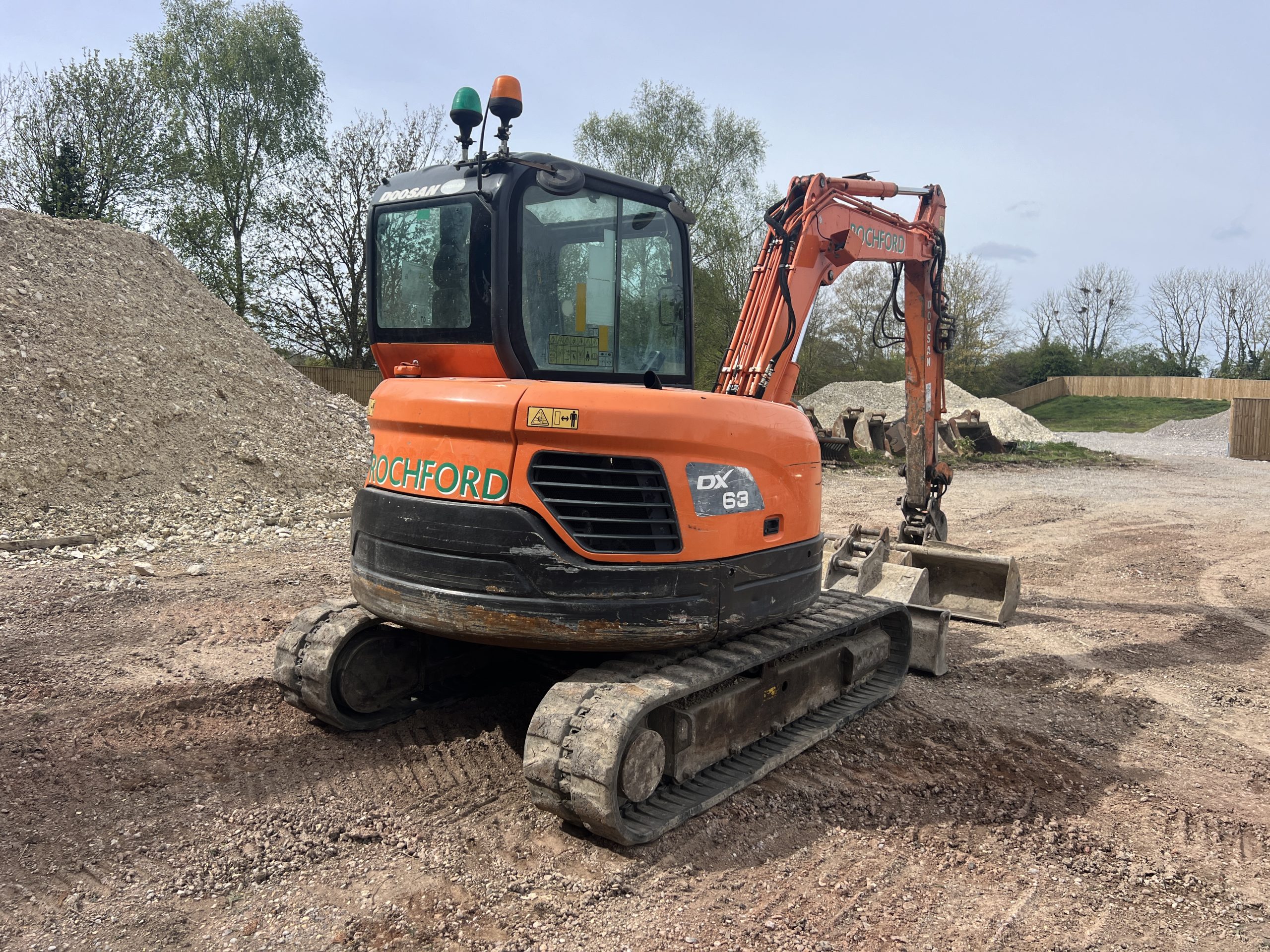 DOOSAN DX63-3 2016 - used plant for sale at J Hawes Ltd - view 4