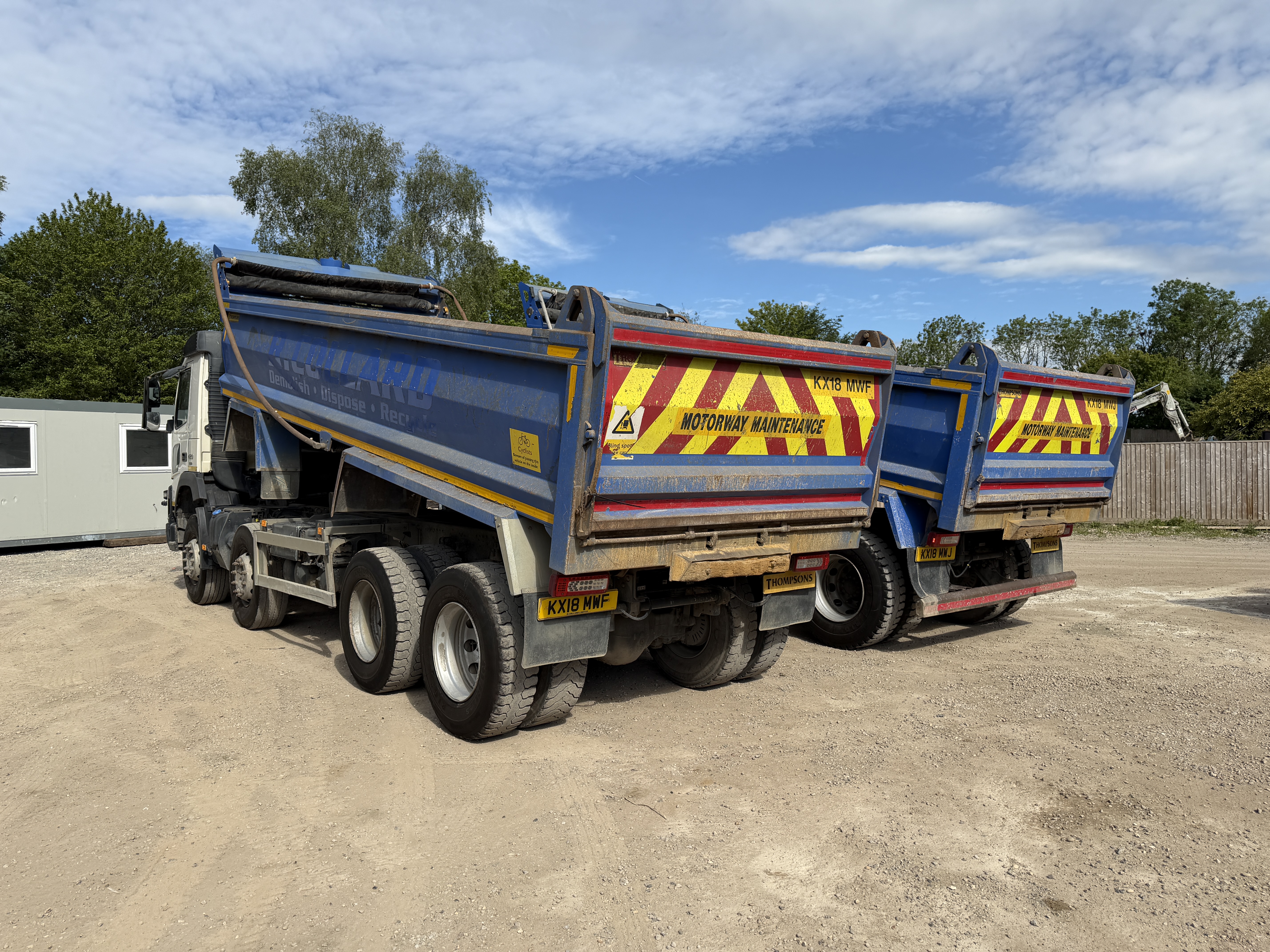 VOLVO FMX420 TIPPERS 2018 - used trucks for sale at J Hawes Ltd - view 12
