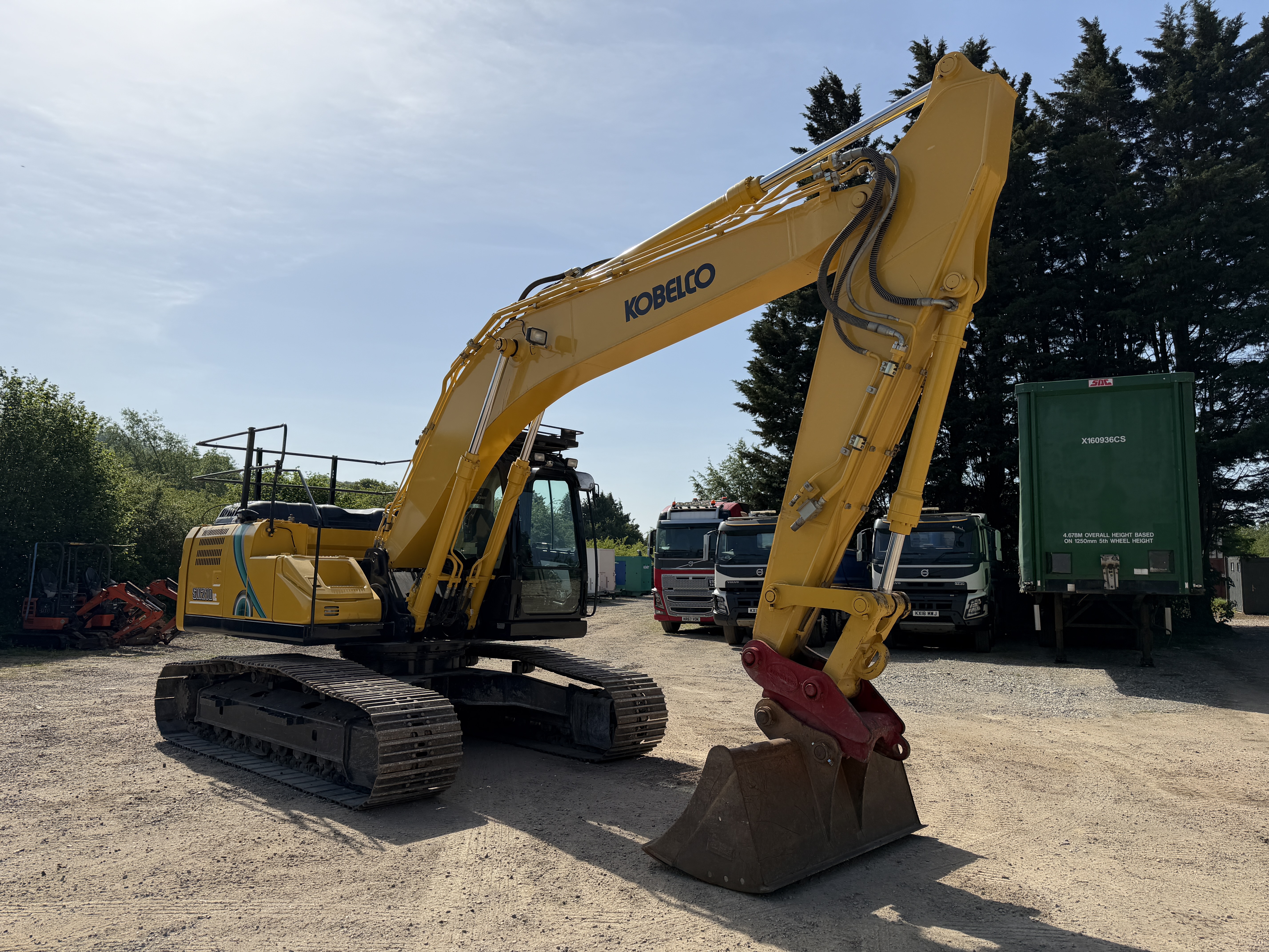 KOBELCO SK210LC-10E 2021 - used plant for sale at J Hawes Ltd - view 4