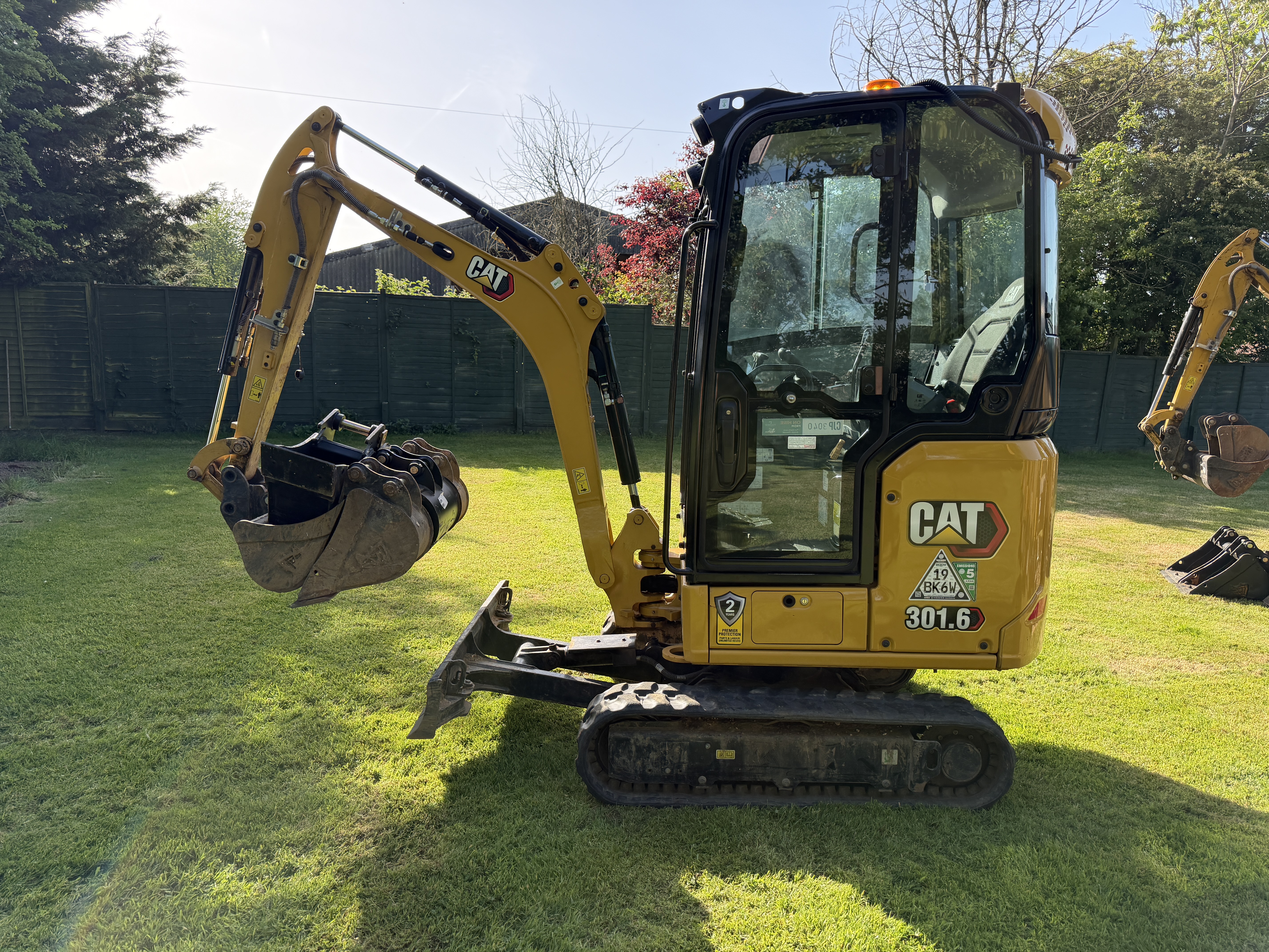 CATERPILLAR 301.6 FULL CAB 2024 - used plant for sale at J Hawes Ltd