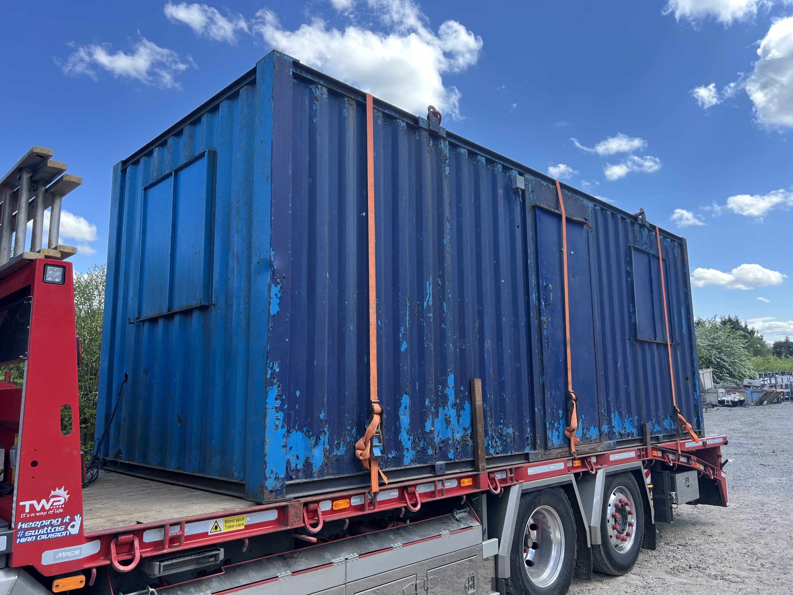 21x8 SITE OFFICE CONTAINER - used attachments & accessories for sale at J Hawes Ltd - view 2