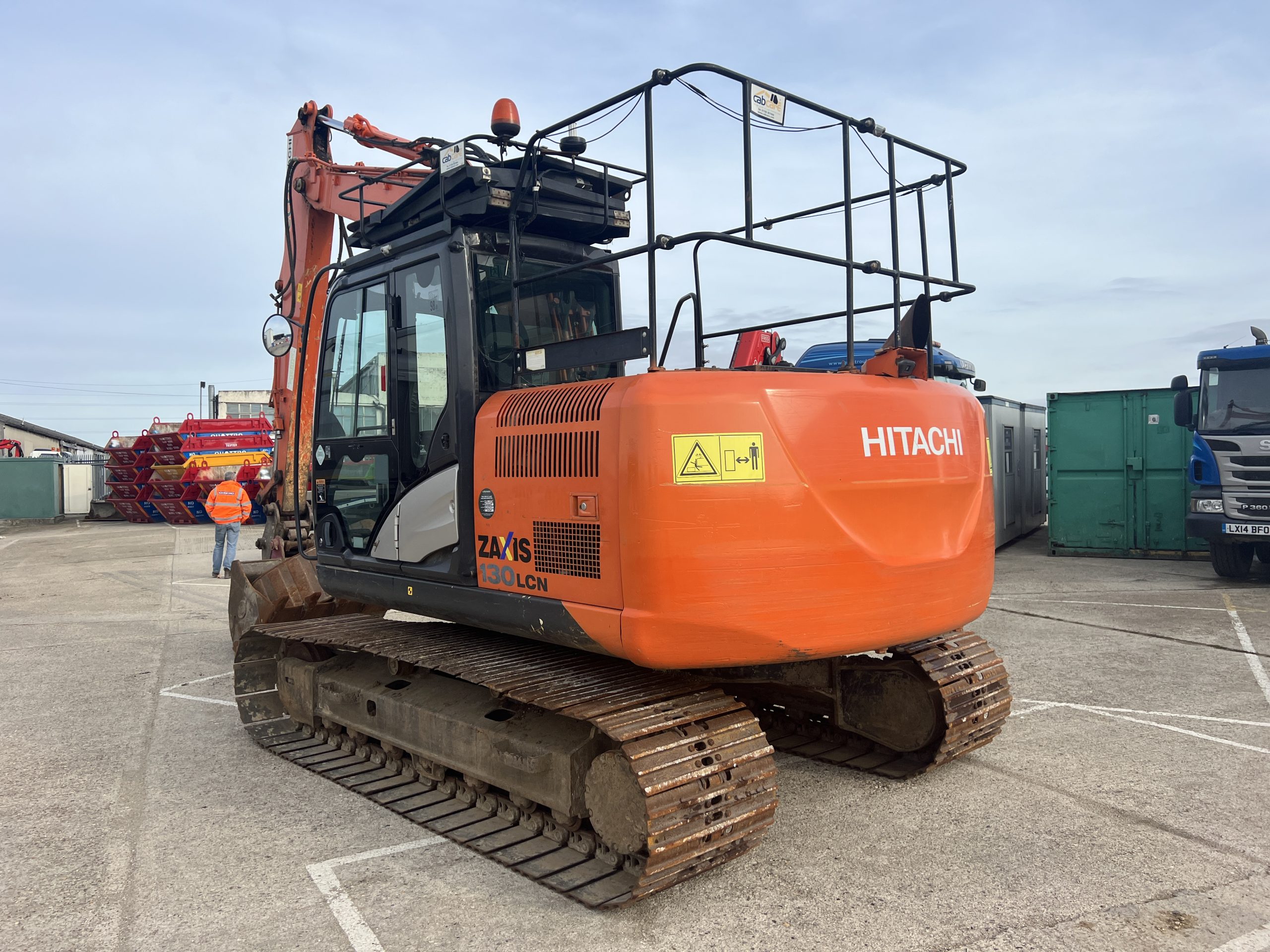 HITACHI ZX130LCN-5B - used plant for sale at J Hawes Ltd - view 3