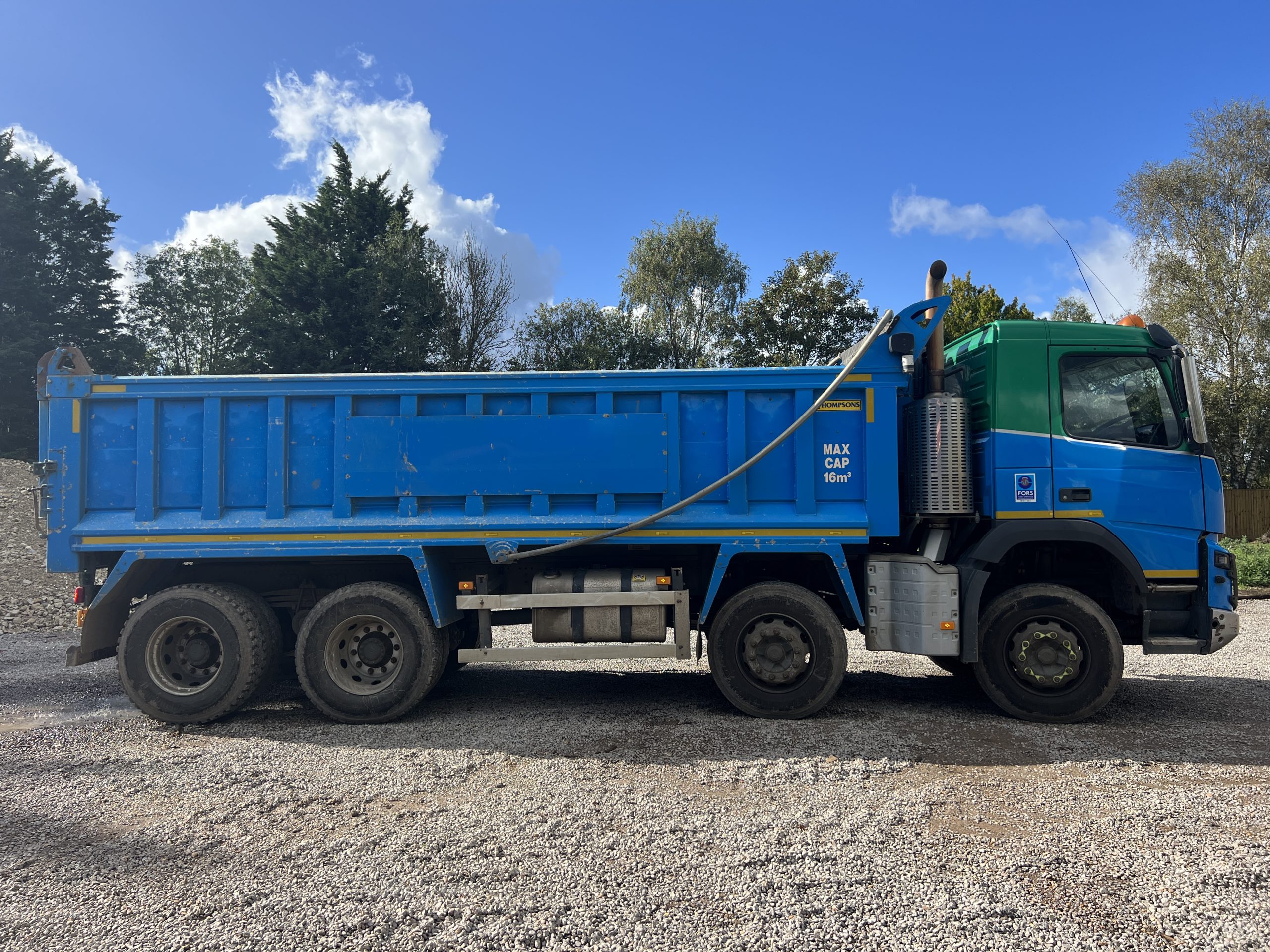 VOLVO FMX410 TIPPER LORRY 2015 - used trucks for sale at J Hawes Ltd - view 11