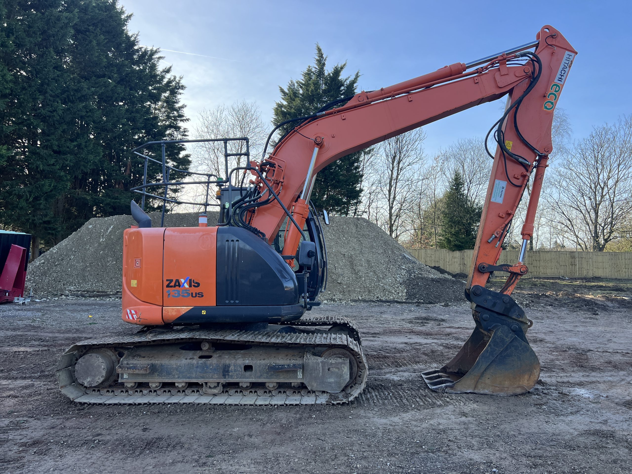 HITACHI ZX135US-5 2015 - used plant for sale at J Hawes Ltd