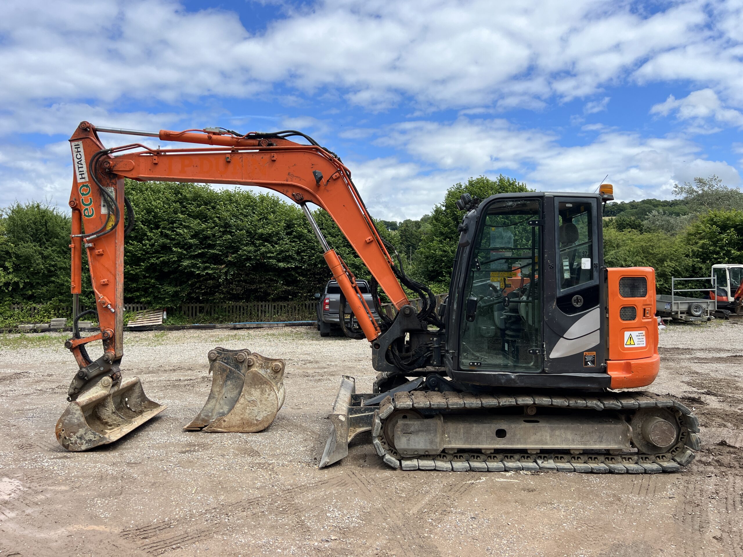 HITACHI ZX85USB-5 2016 - used plant for sale at J Hawes Ltd - view 2