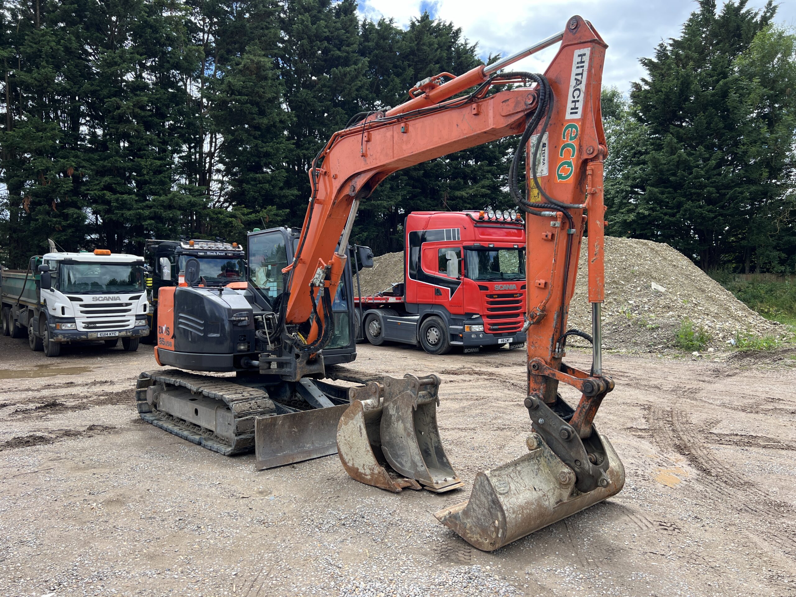 HITACHI ZX85USB-5 2016 - used plant for sale at J Hawes Ltd - view 4