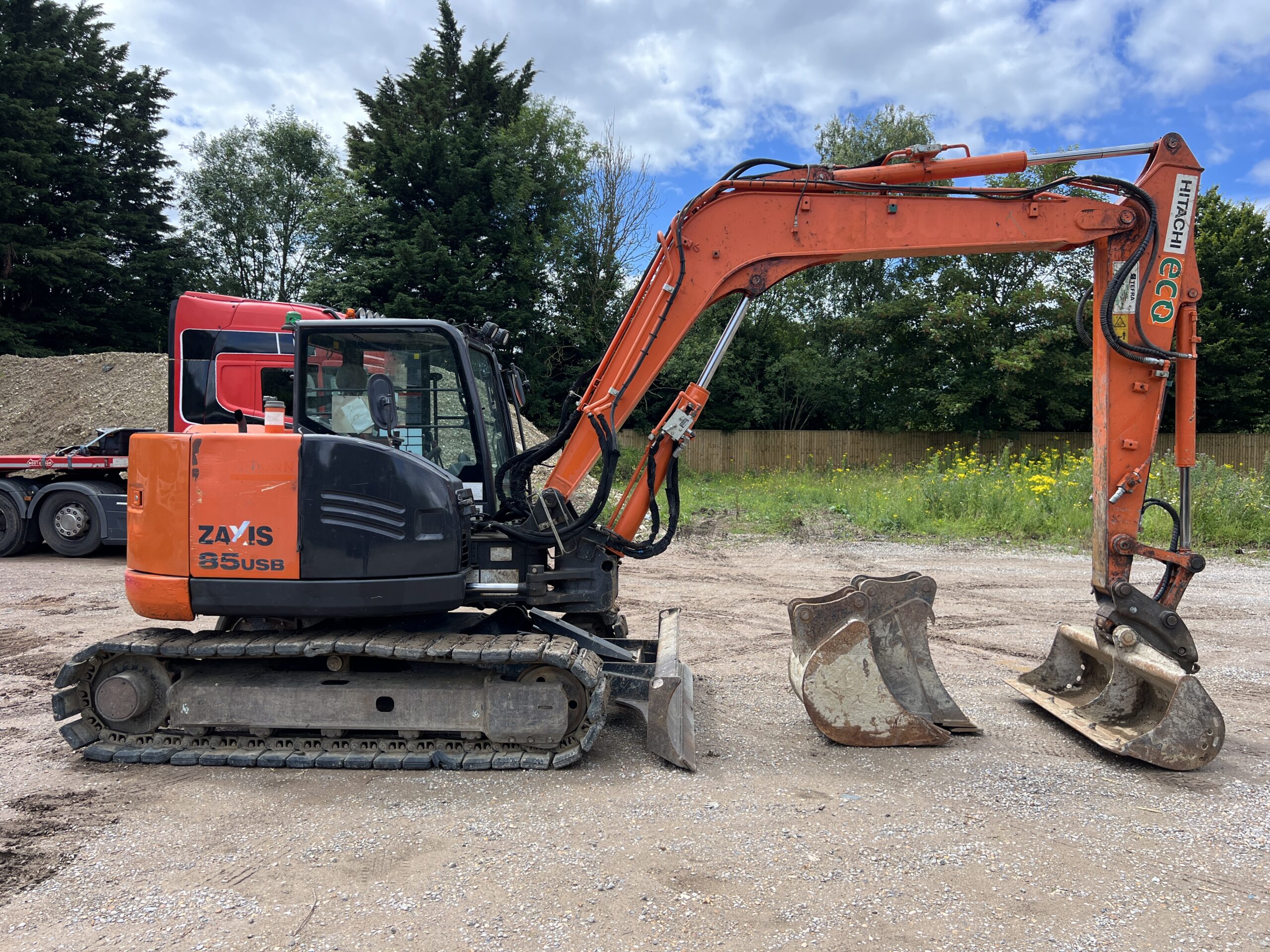 HITACHI ZX85USB-5 2016 - used plant for sale at J Hawes Ltd