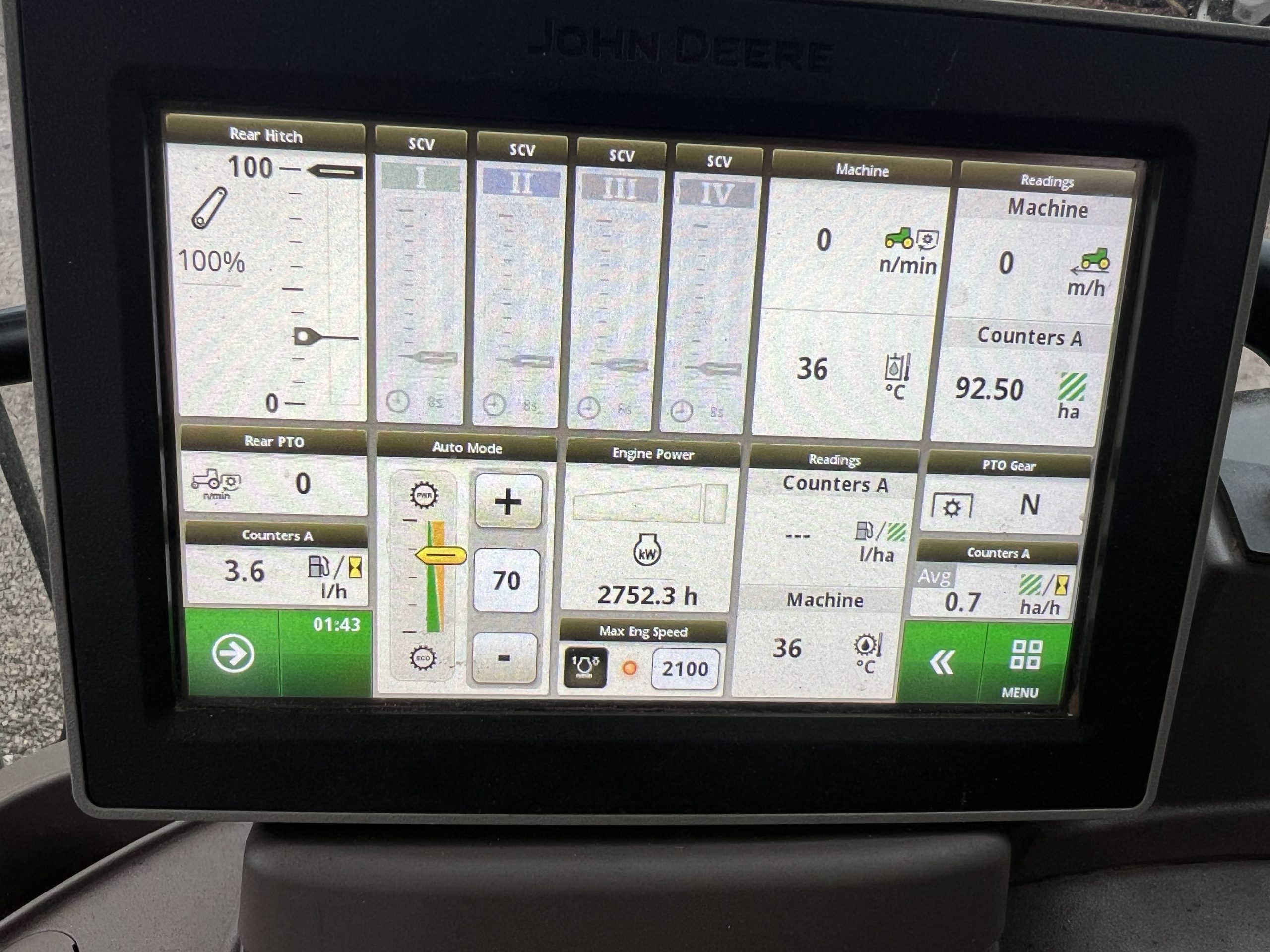 JOHN DEERE 6175R 2017 - used plant for sale at J Hawes Ltd - view 11