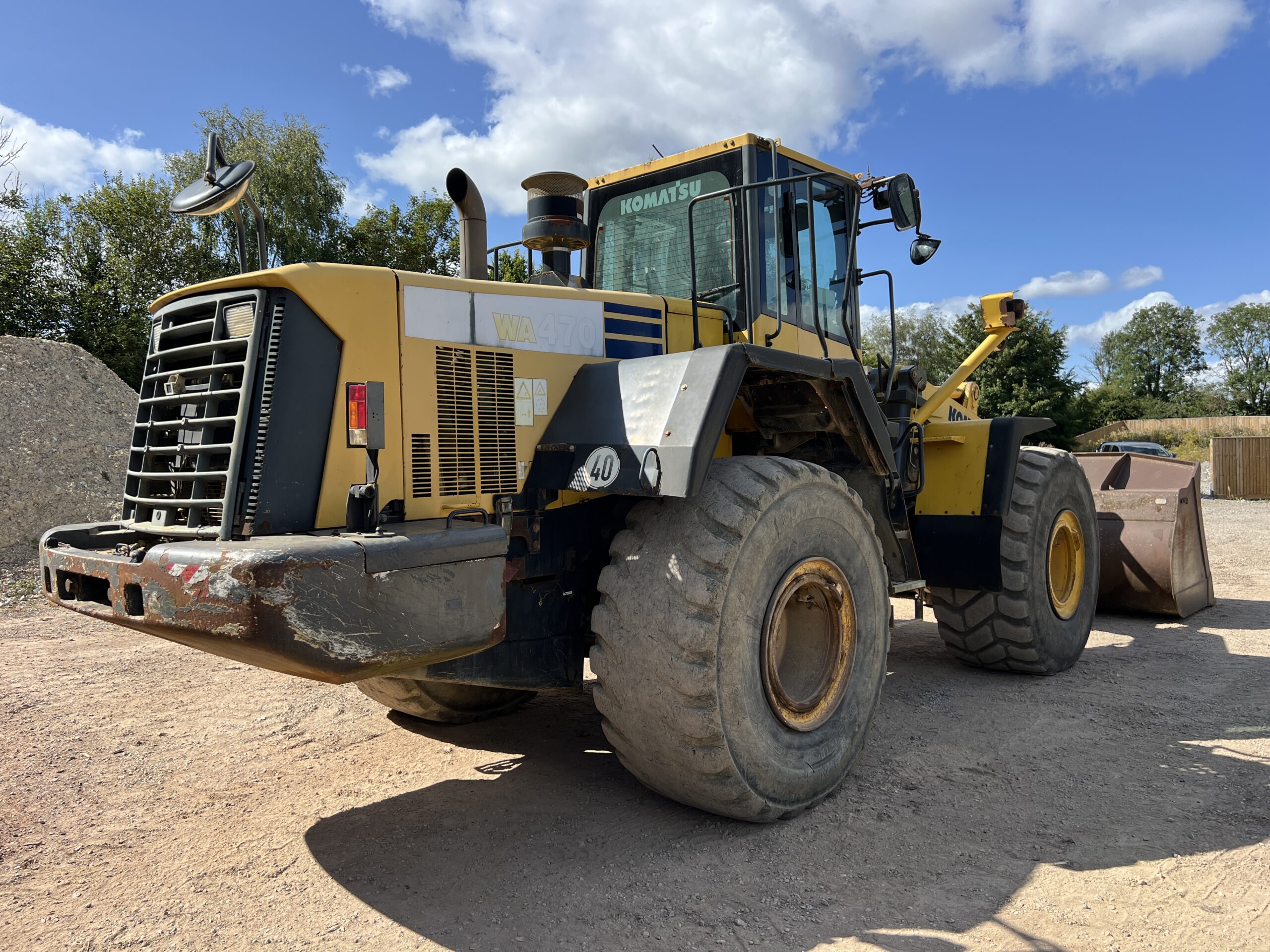 KOMATSU WA470-6 2008 - used plant for sale at J Hawes Ltd - view 7
