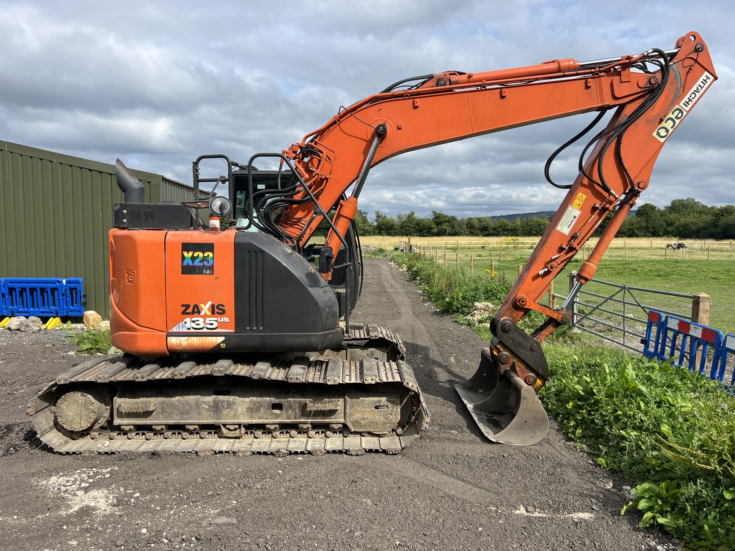 HITACHI ZX135US-6 2018 - used plant for sale at J Hawes Ltd