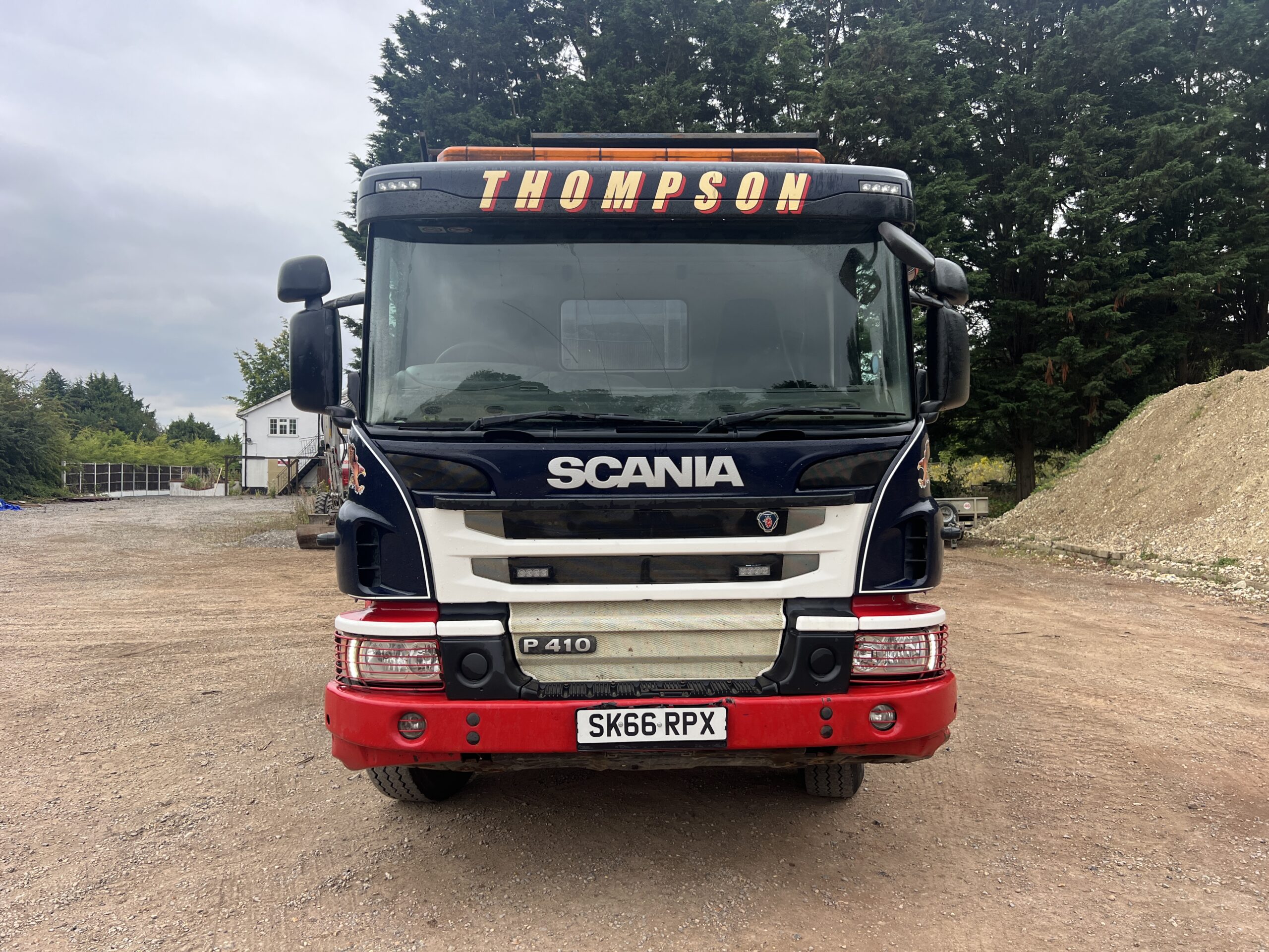 SCANIA P410 8X4 TIPPER 2016 - used trucks for sale at J Hawes Ltd - view 2