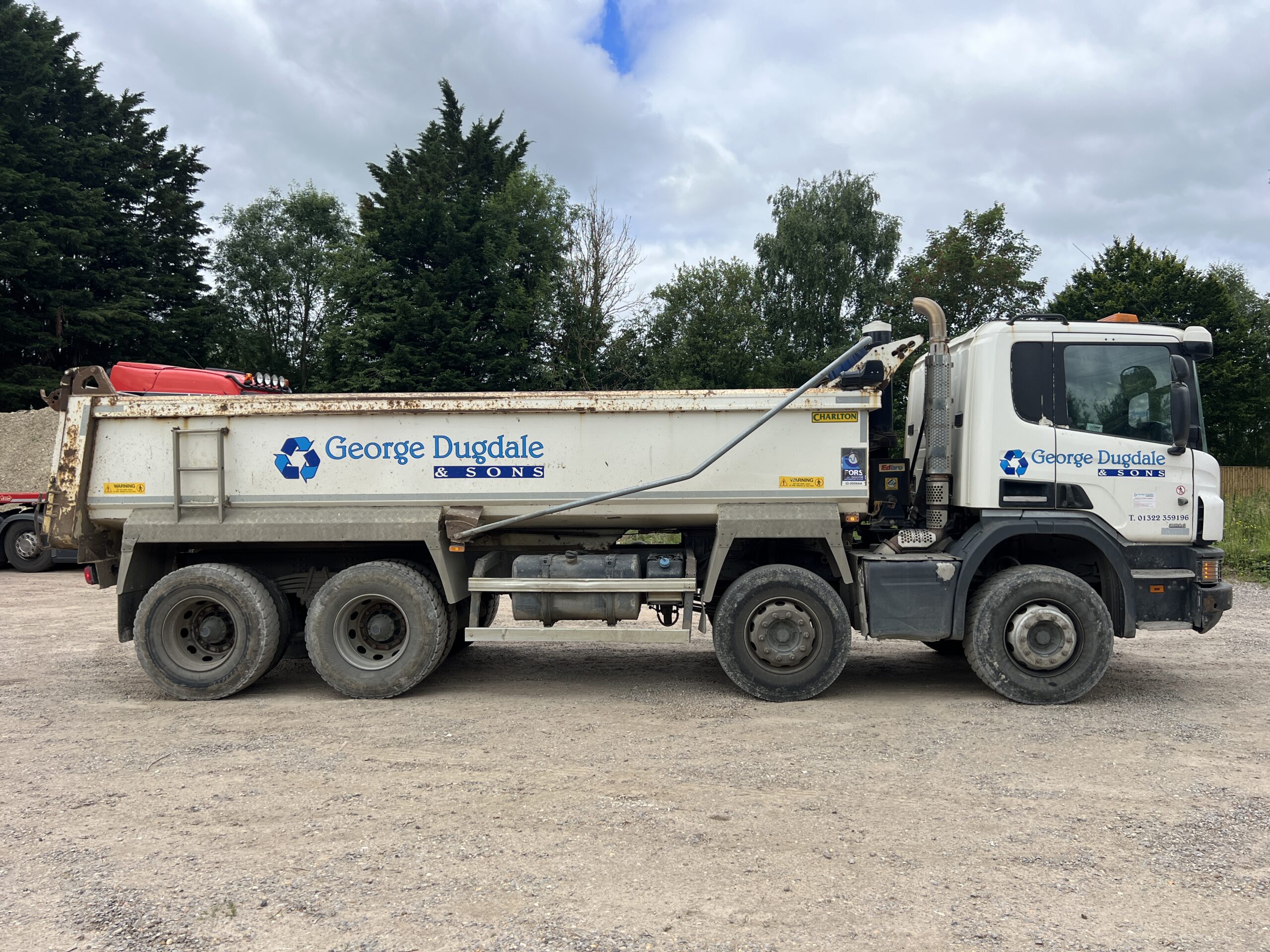 SCANIA P410 8X4 TIPPER 2014 - used trucks for sale at J Hawes Ltd - view 7