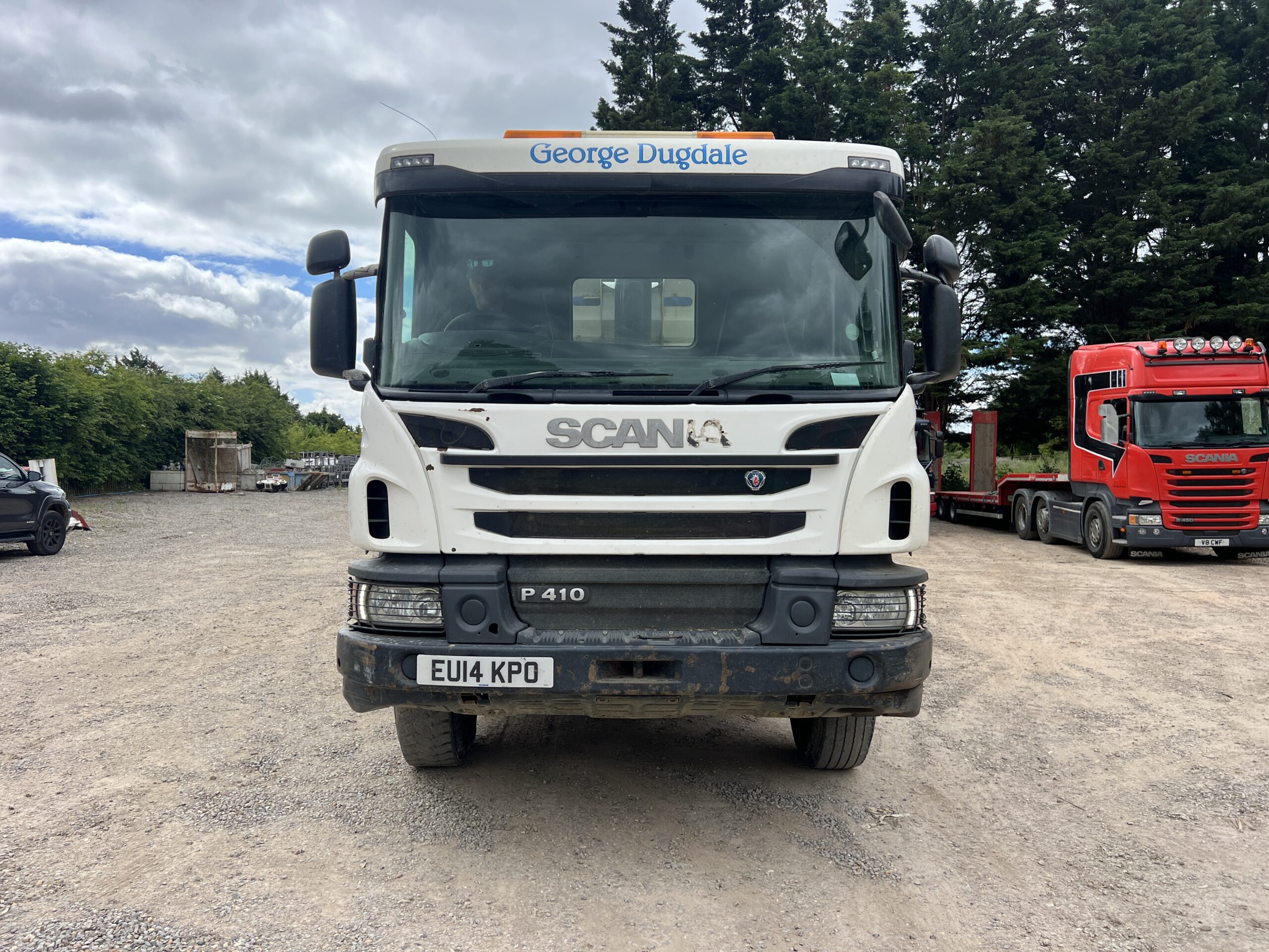 SCANIA P410 8X4 TIPPER 2014 - used trucks for sale at J Hawes Ltd - view 2