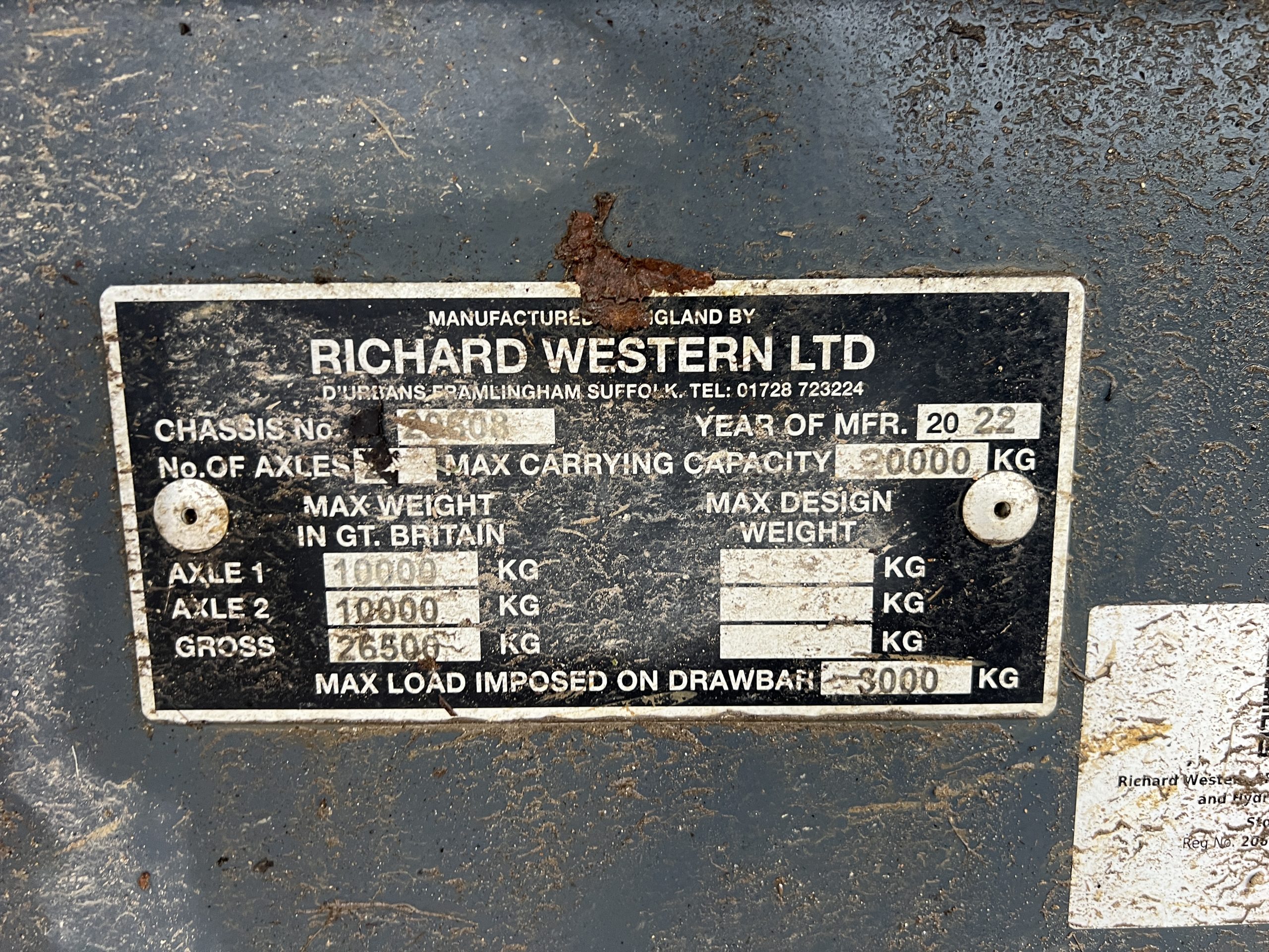 RICHARD WESTERN SRT20 2022 - used plant for sale at J Hawes Ltd - view 10