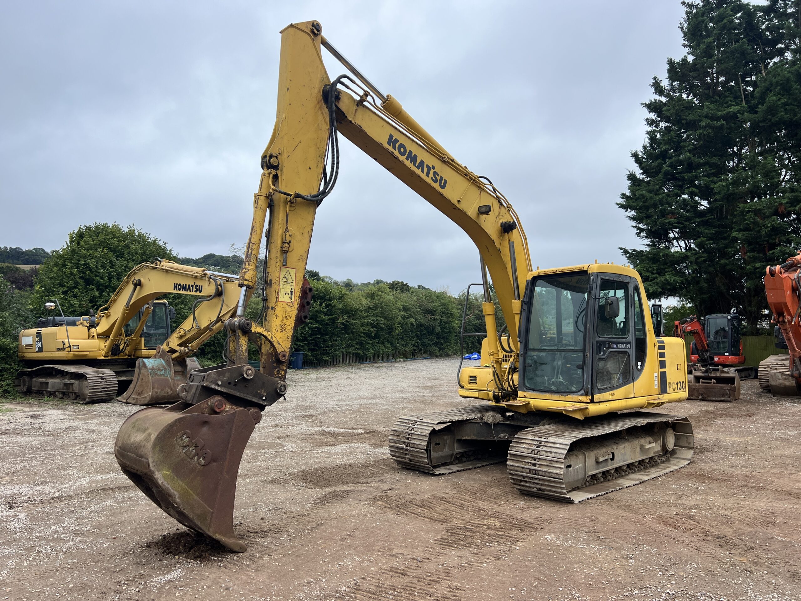 KOMATSU PC130-6K 2001 - used plant for sale at J Hawes Ltd - view 3