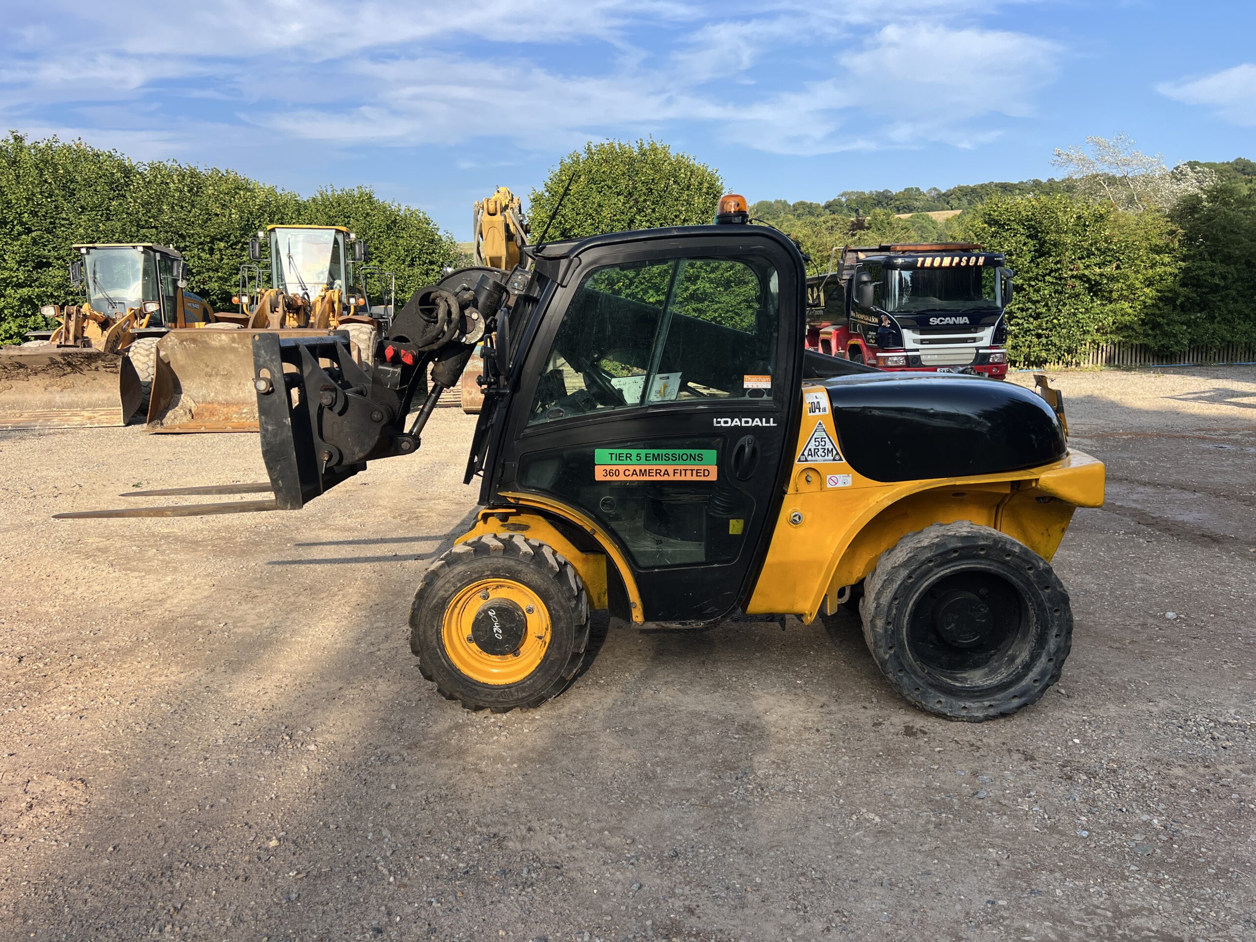 JCB 520-40 2017 - used plant for sale at J Hawes Ltd