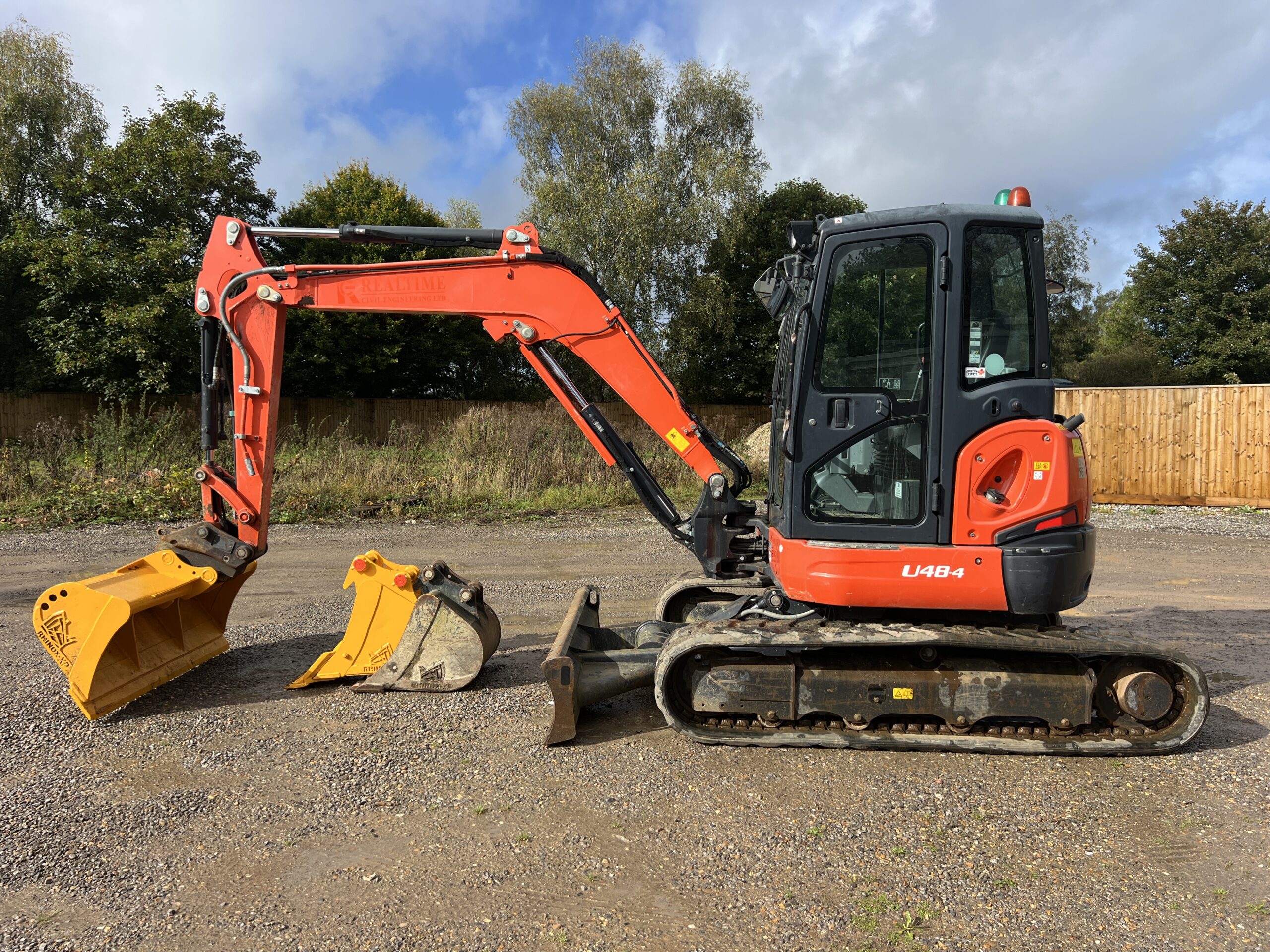 KUBOTA U48-4 2018 - used plant for sale at J Hawes Ltd - view 2