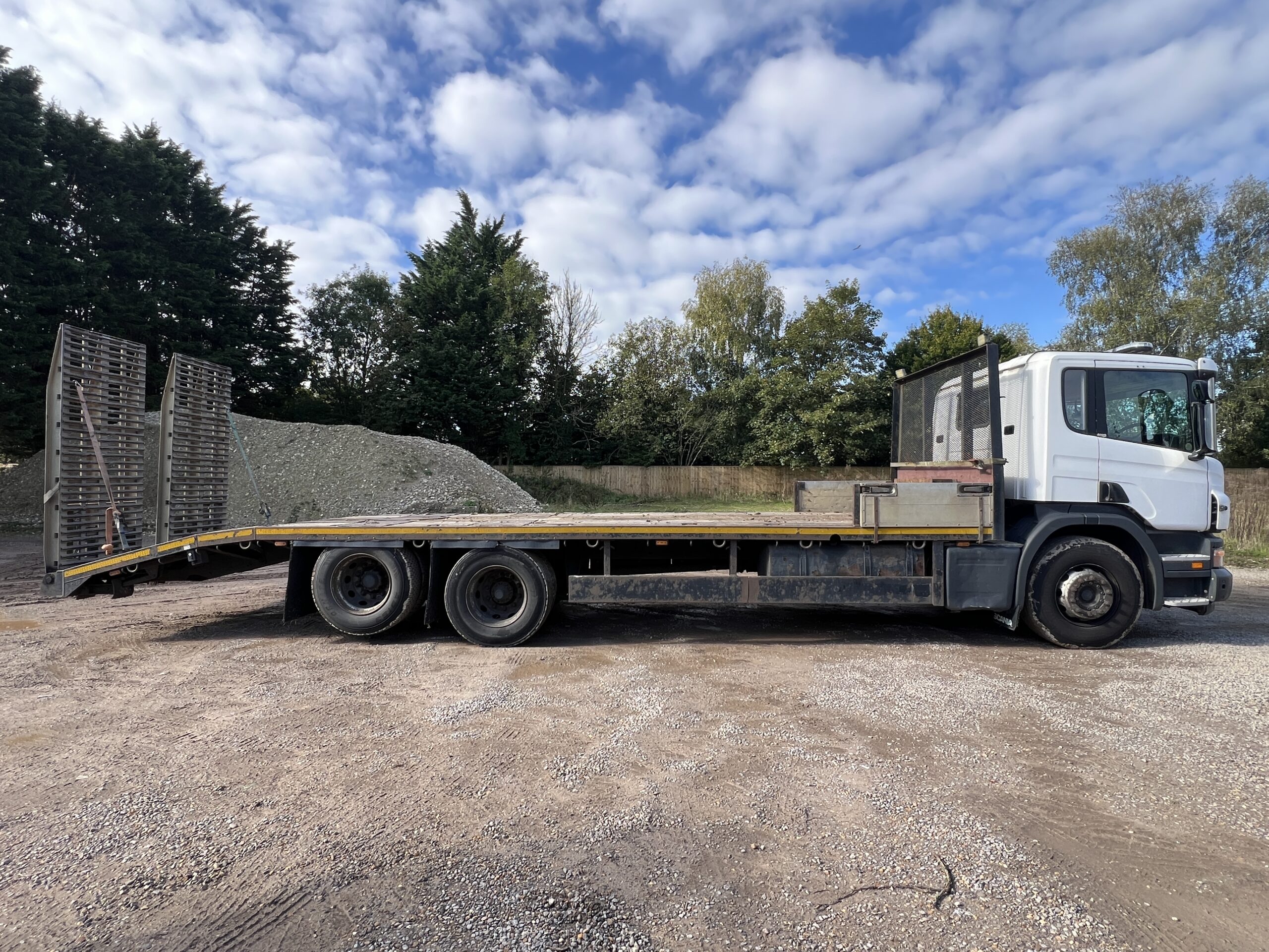 SCANIA P320 BEAVERTAIL 2011 - used trucks for sale at J Hawes Ltd - view 4