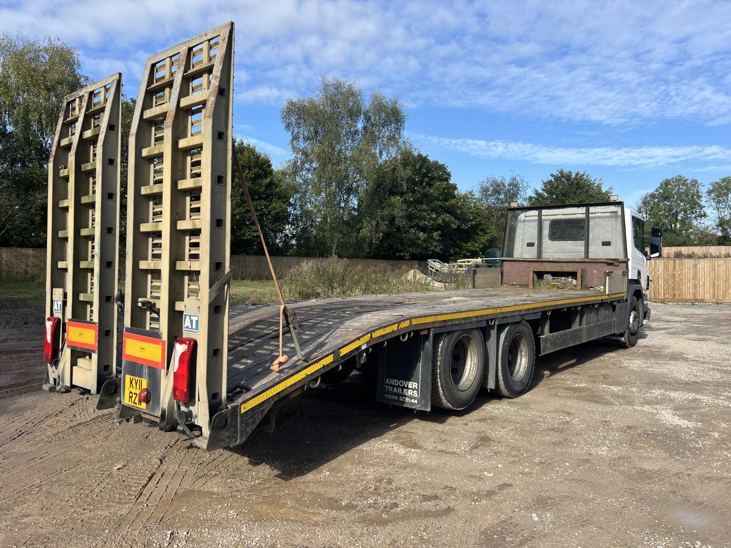 SCANIA P320 BEAVERTAIL 2011 - used trucks for sale at J Hawes Ltd - view 8