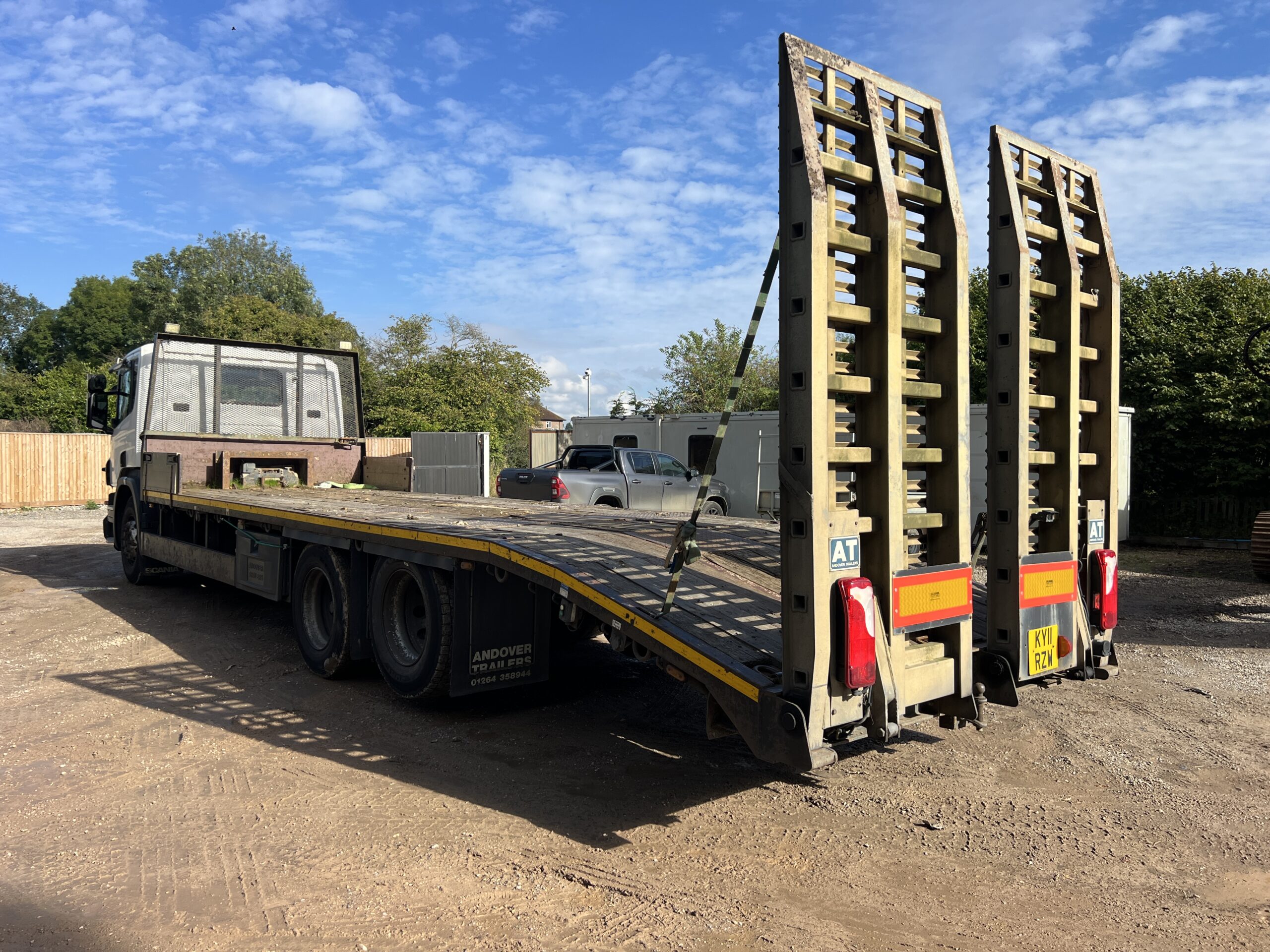 SCANIA P320 BEAVERTAIL 2011 - used trucks for sale at J Hawes Ltd - view 6