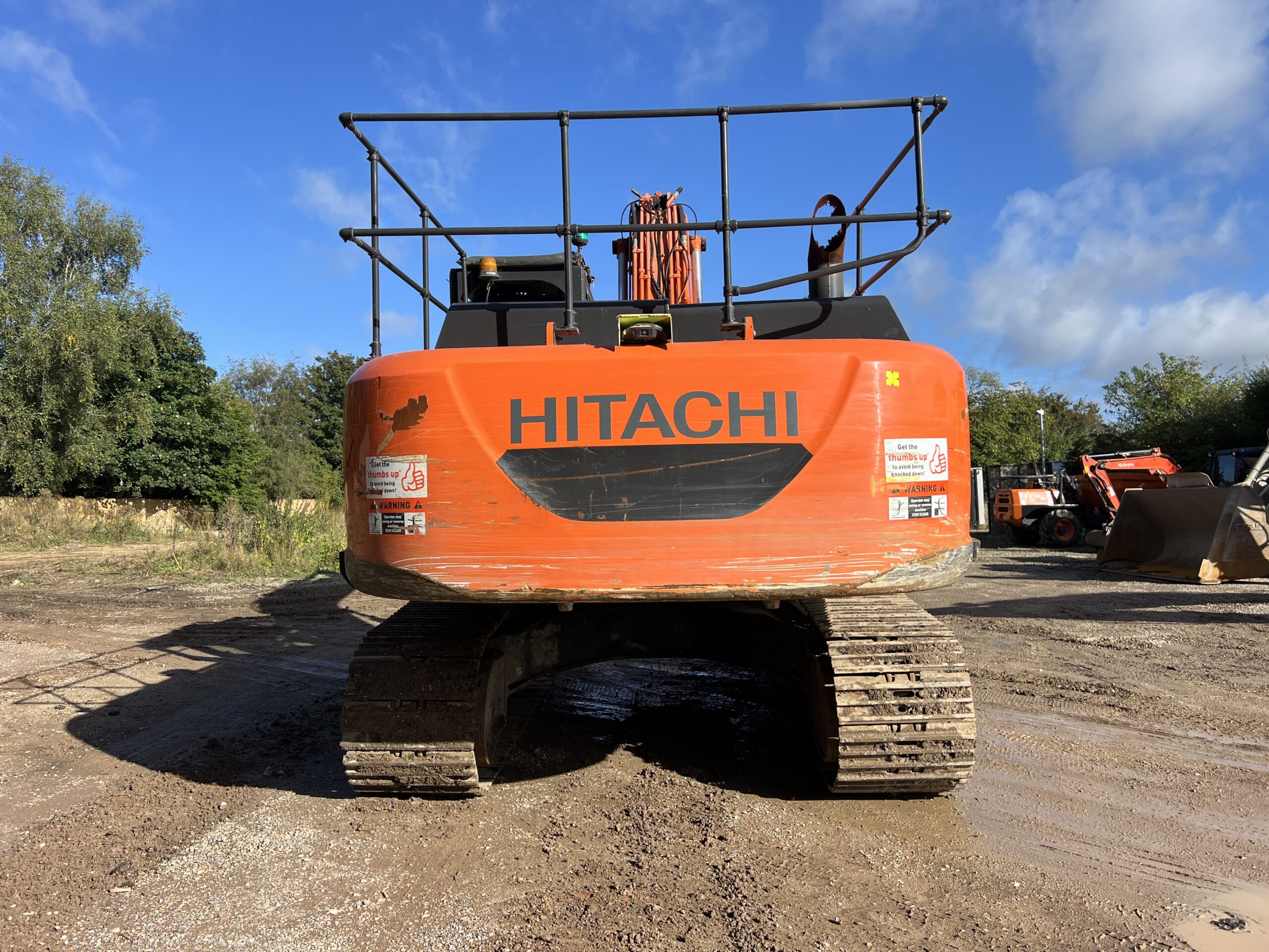HITACHI ZX350LC-5 2014 - used machine for sale at J Hawes Ltd - view 5