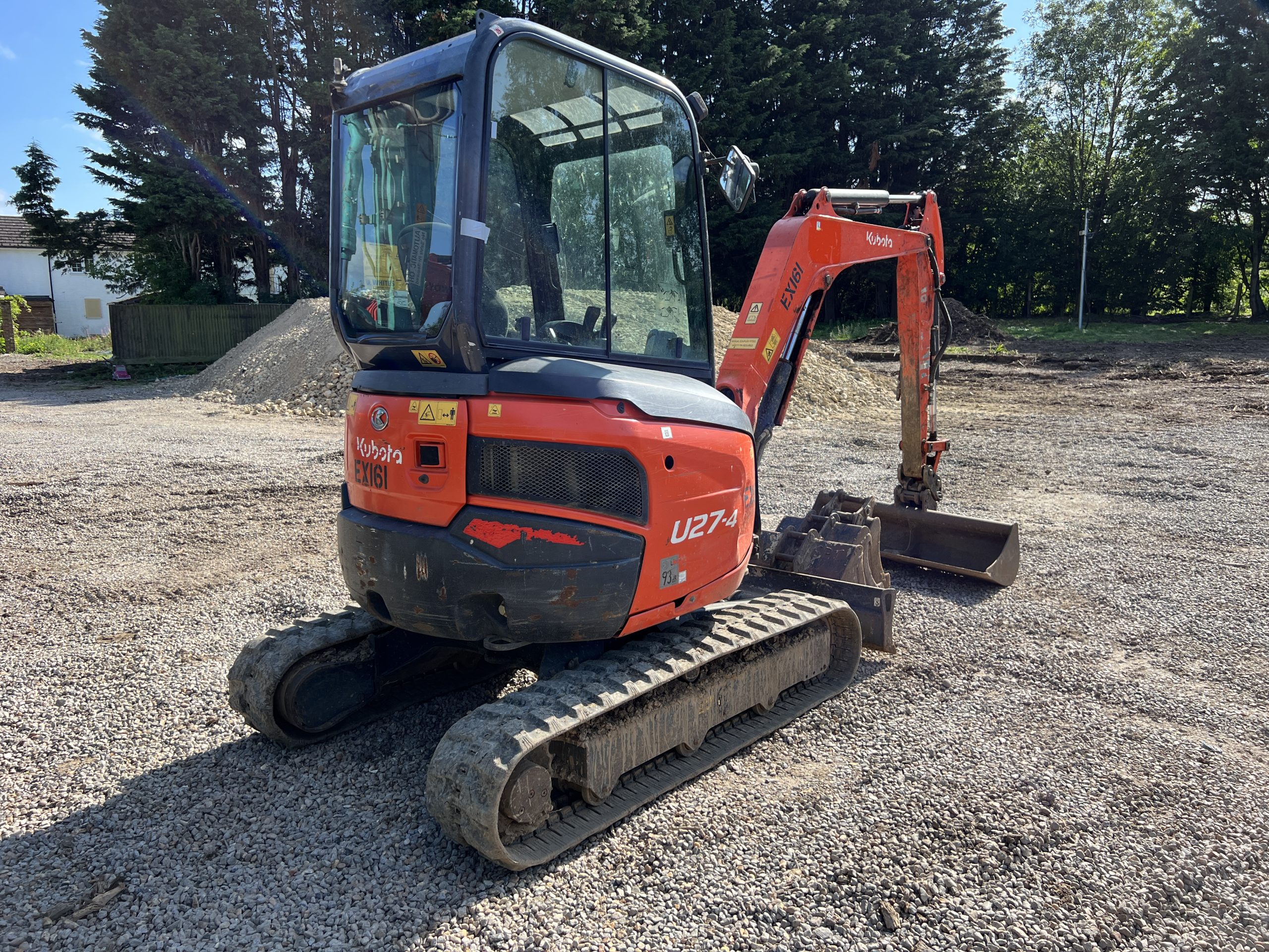 KUBOTA U27-4 2.7T 2015 - used plant for sale at J Hawes Ltd - view 4