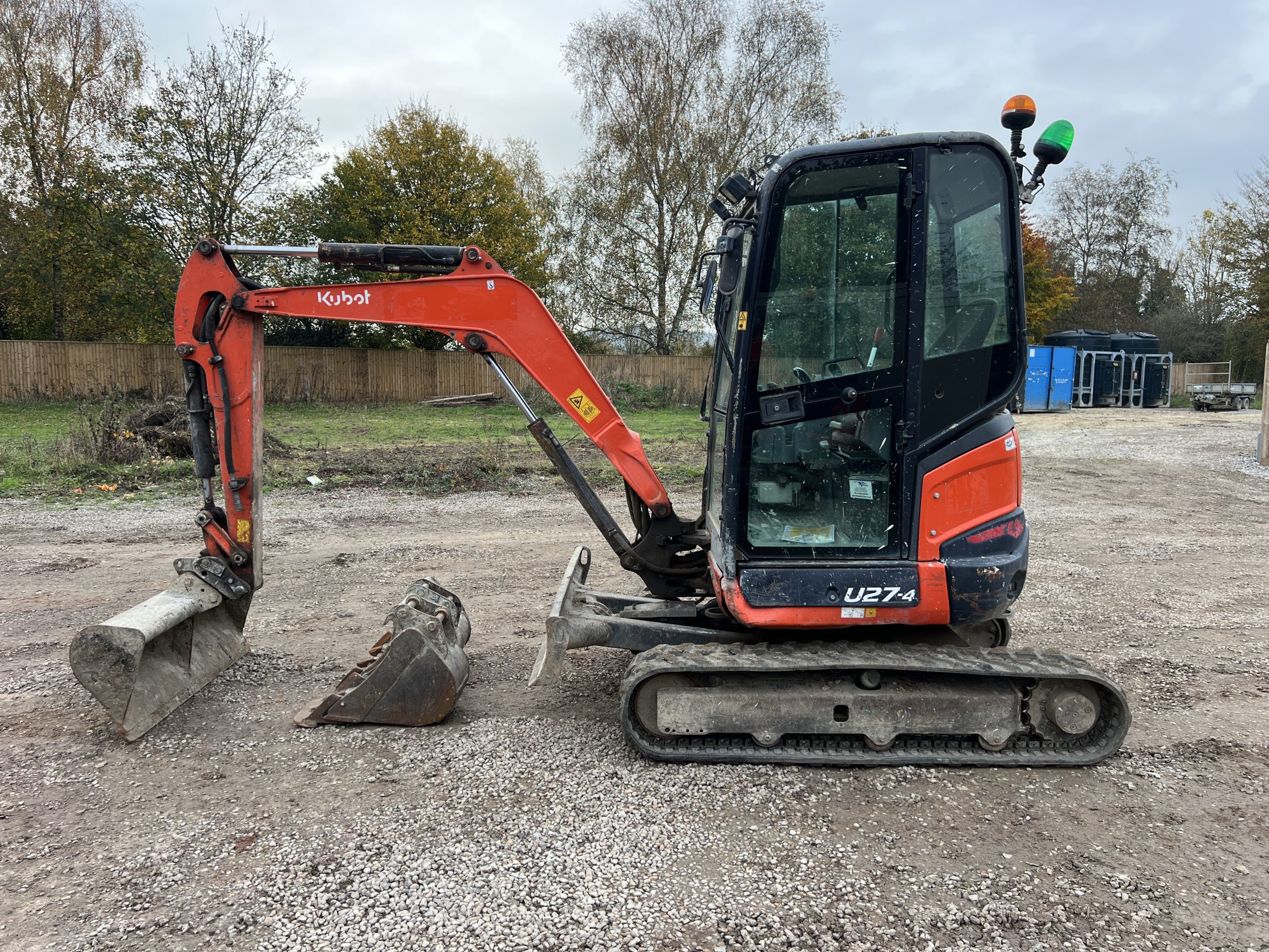 KUBOTA U27-4 2016 - used plant for sale at J Hawes Ltd