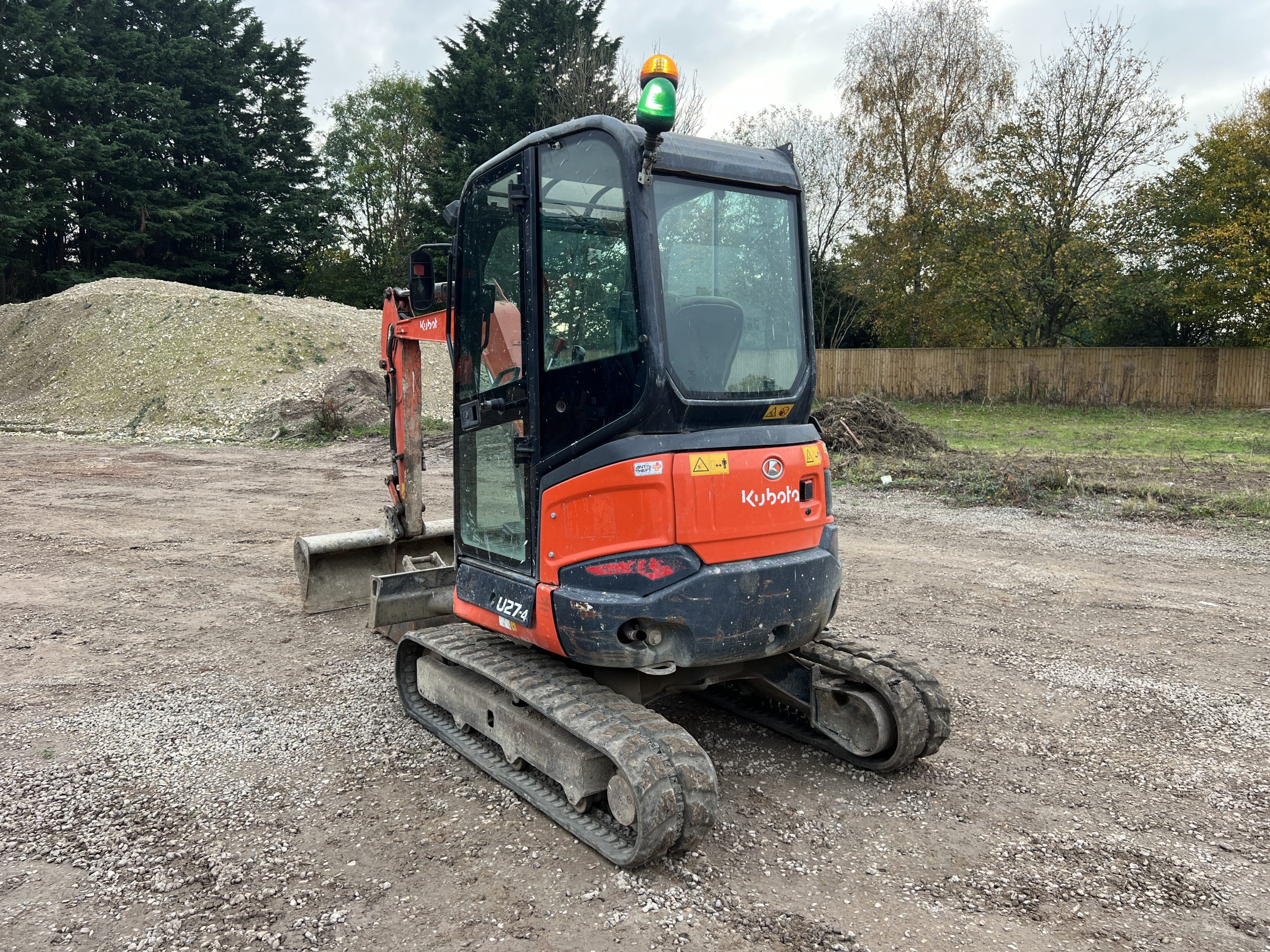 KUBOTA U27-4 2016 - used plant for sale at J Hawes Ltd - view 3