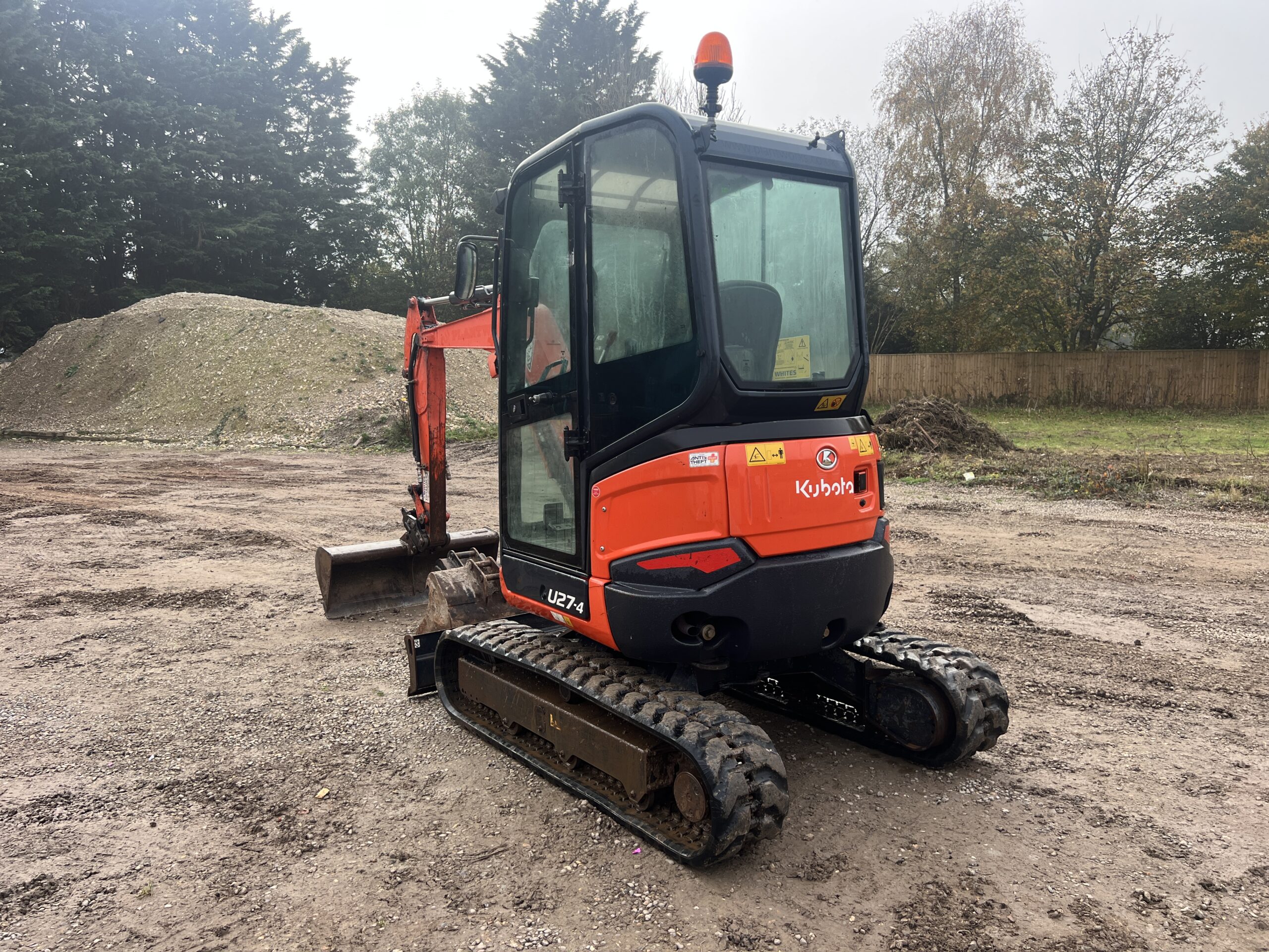 KUBOTA U27-4 2017 - used plant for sale at J Hawes Ltd - view 2