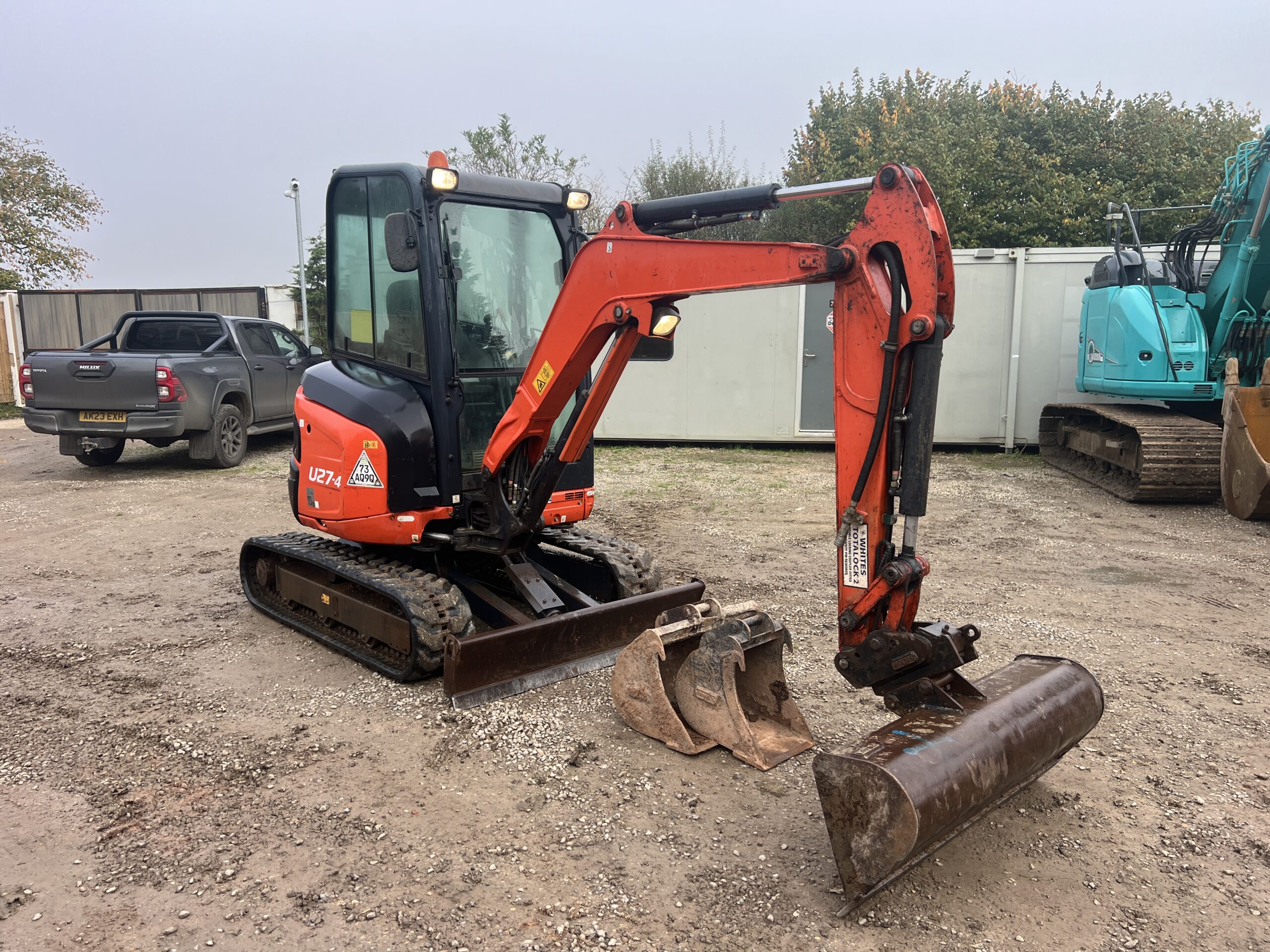 KUBOTA U27-4 2017 - used plant for sale at J Hawes Ltd - view 8