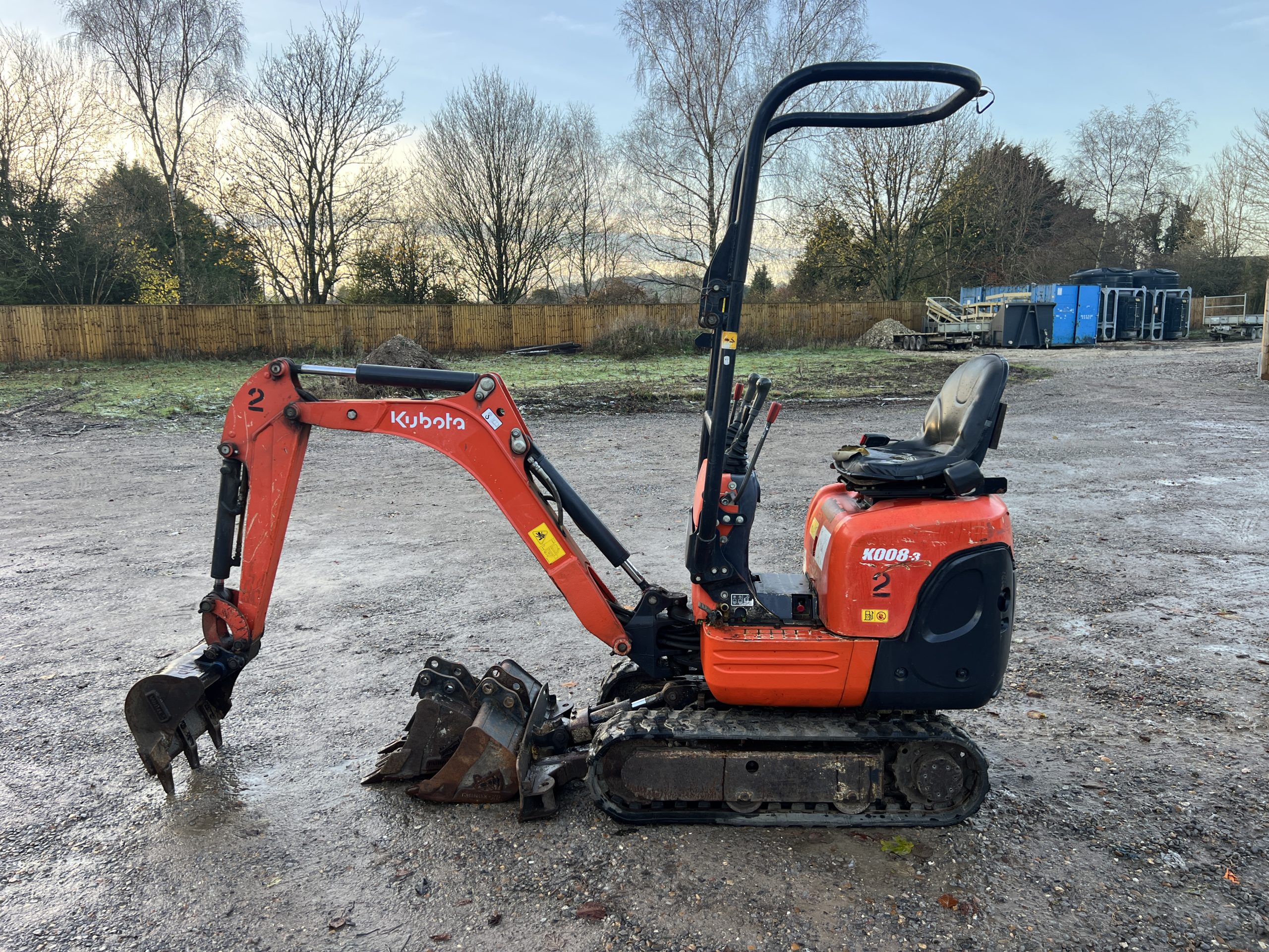 KUBOTA KX008-3 2018 - used plant for sale at J Hawes Ltd