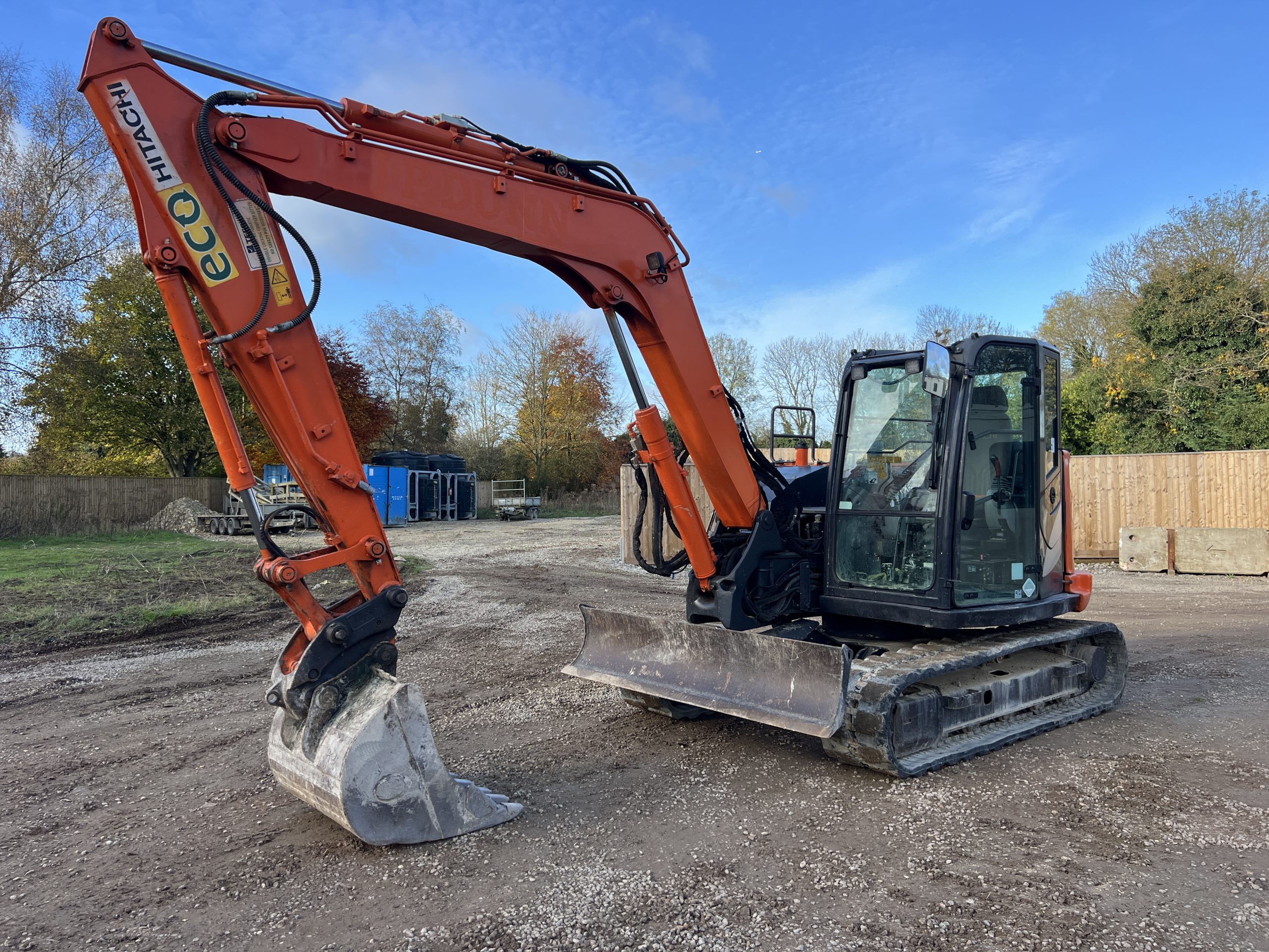 HITACHI ZX85USB-6 2019 - used plant for sale at J Hawes Ltd - view 2