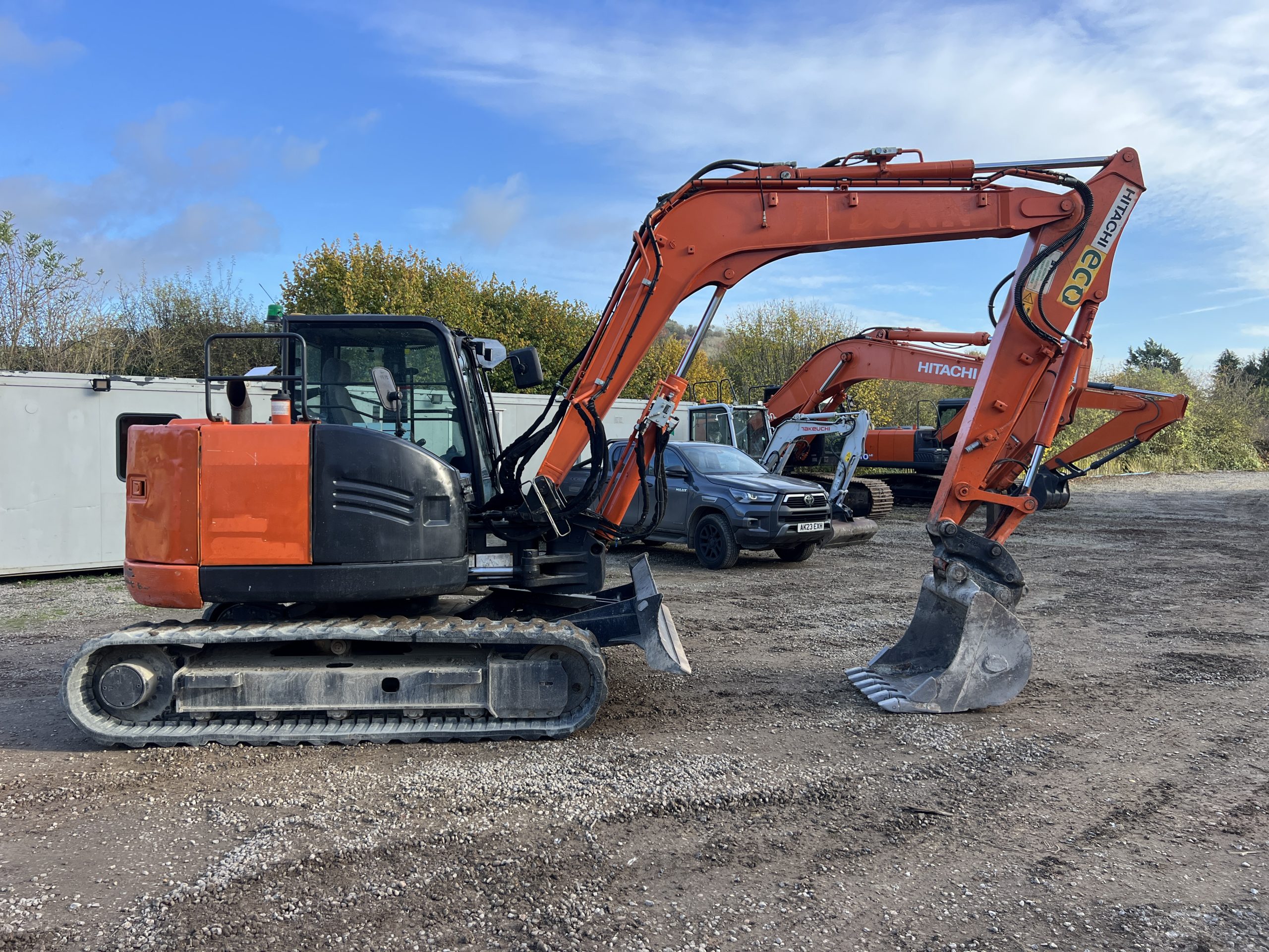 HITACHI ZX85USB-6 2019 - used plant for sale at J Hawes Ltd - view 6